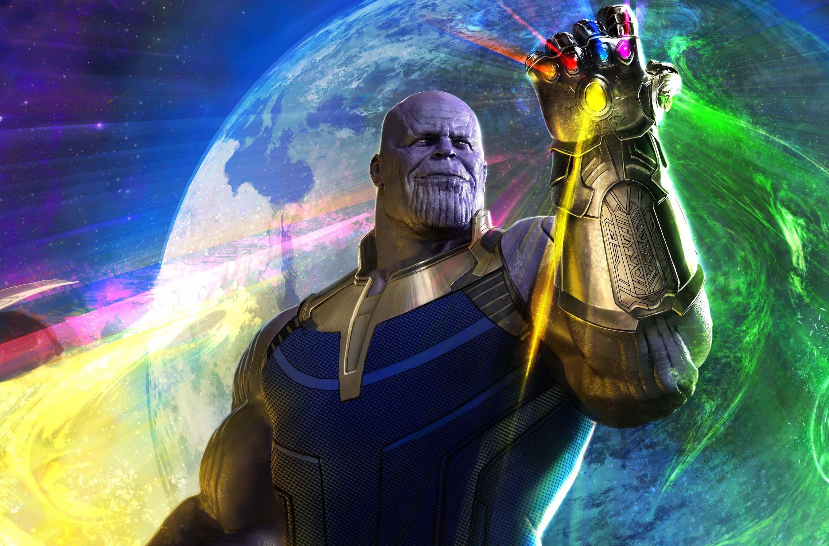 Infinity Gauntlet Of Thanos Avengers Infinity War 2018 Wallpapers