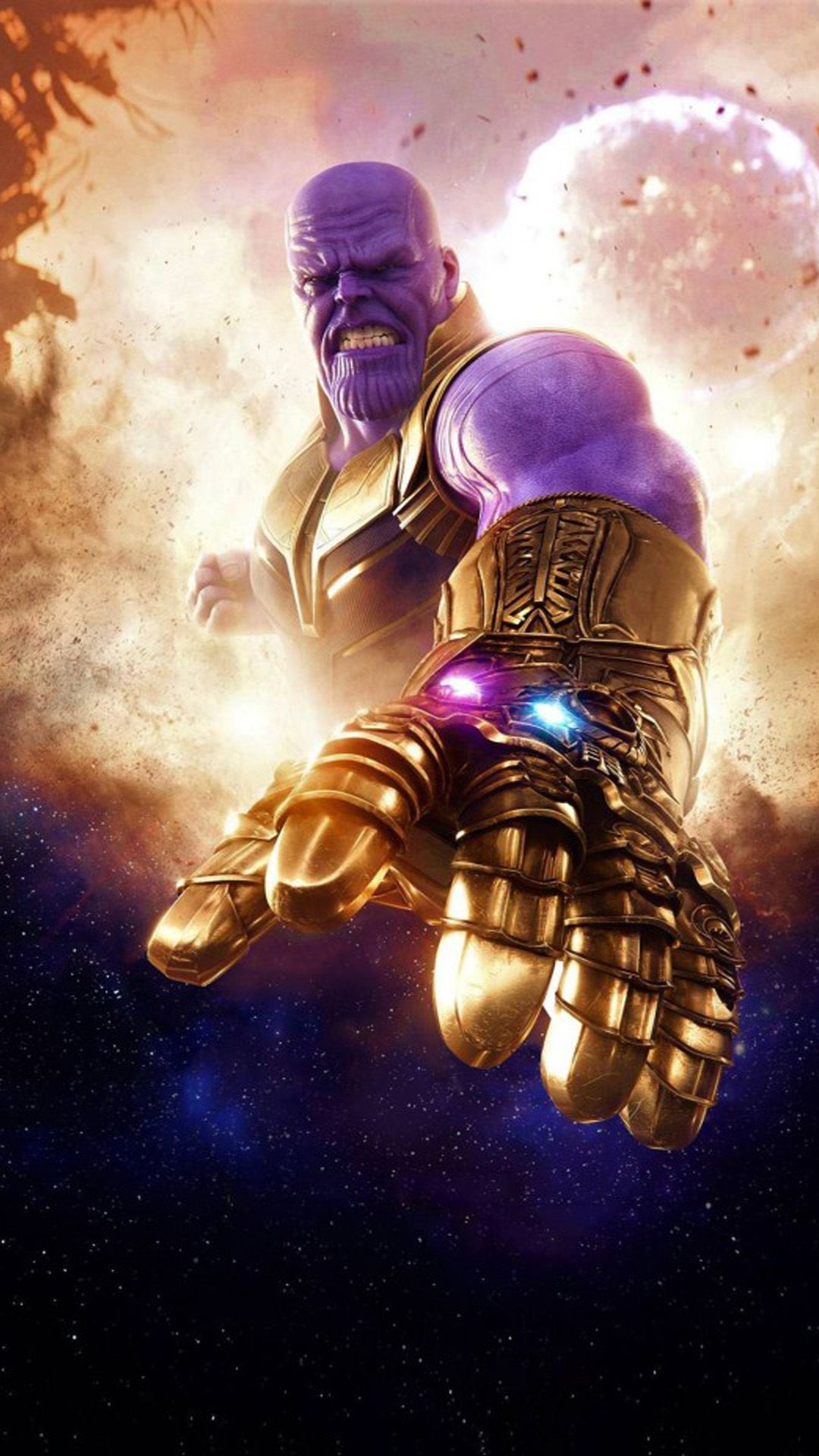 Infinity Gauntlet Of Thanos Avengers Infinity War 2018 Wallpapers