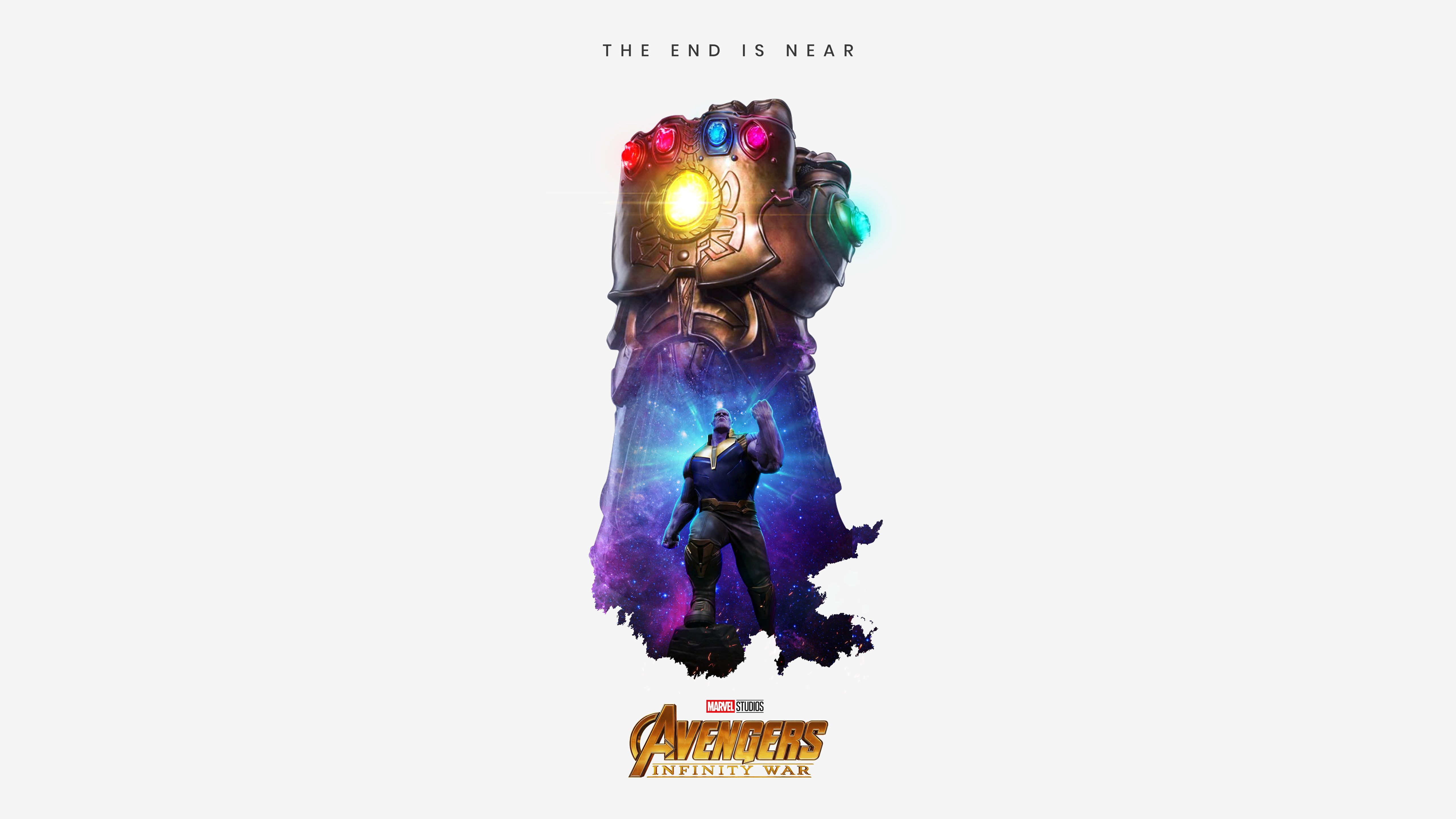 Infinity Gauntlet Of Thanos Avengers Infinity War 2018 Wallpapers