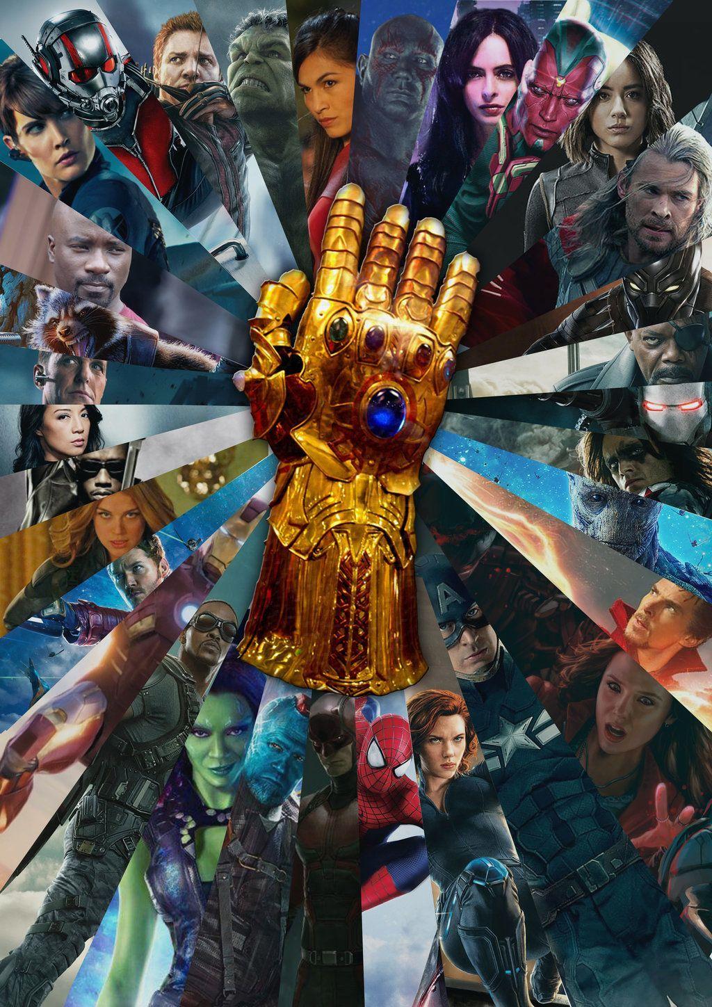 Infinity Gauntlet Of Thanos Avengers Infinity War 2018 Wallpapers