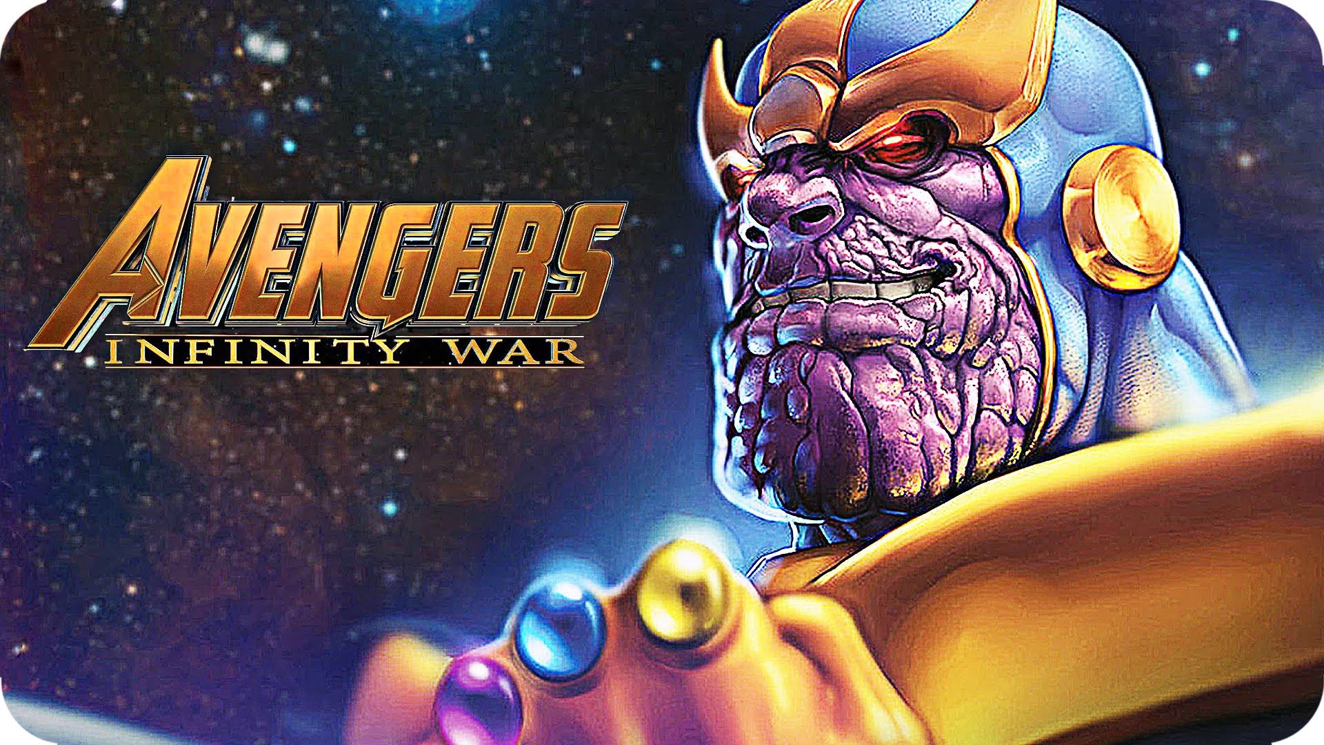 Infinity Gauntlet Of Thanos Avengers Infinity War 2018 Wallpapers