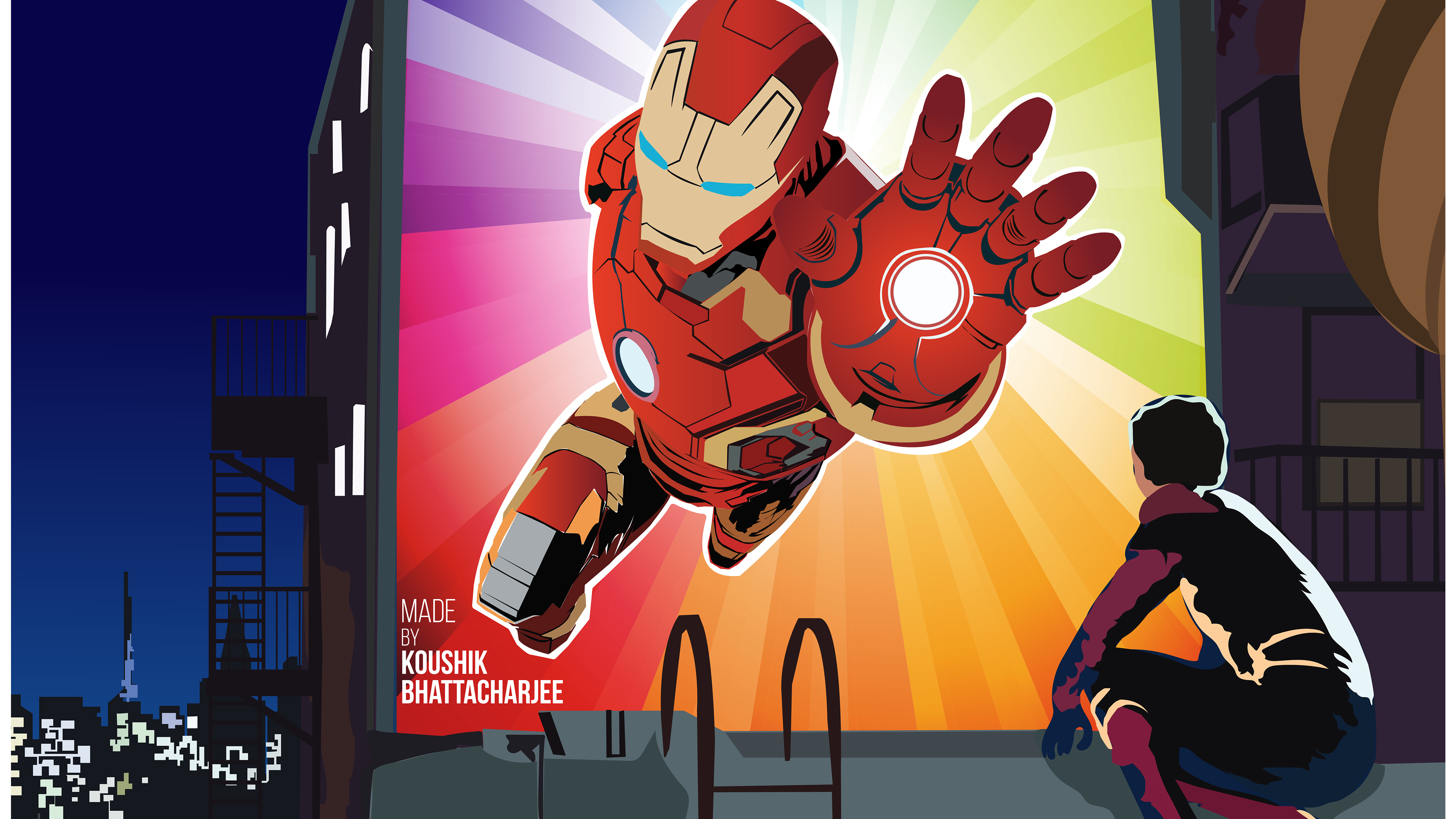 Iron Man And Spiderman Artwork Wallpapers