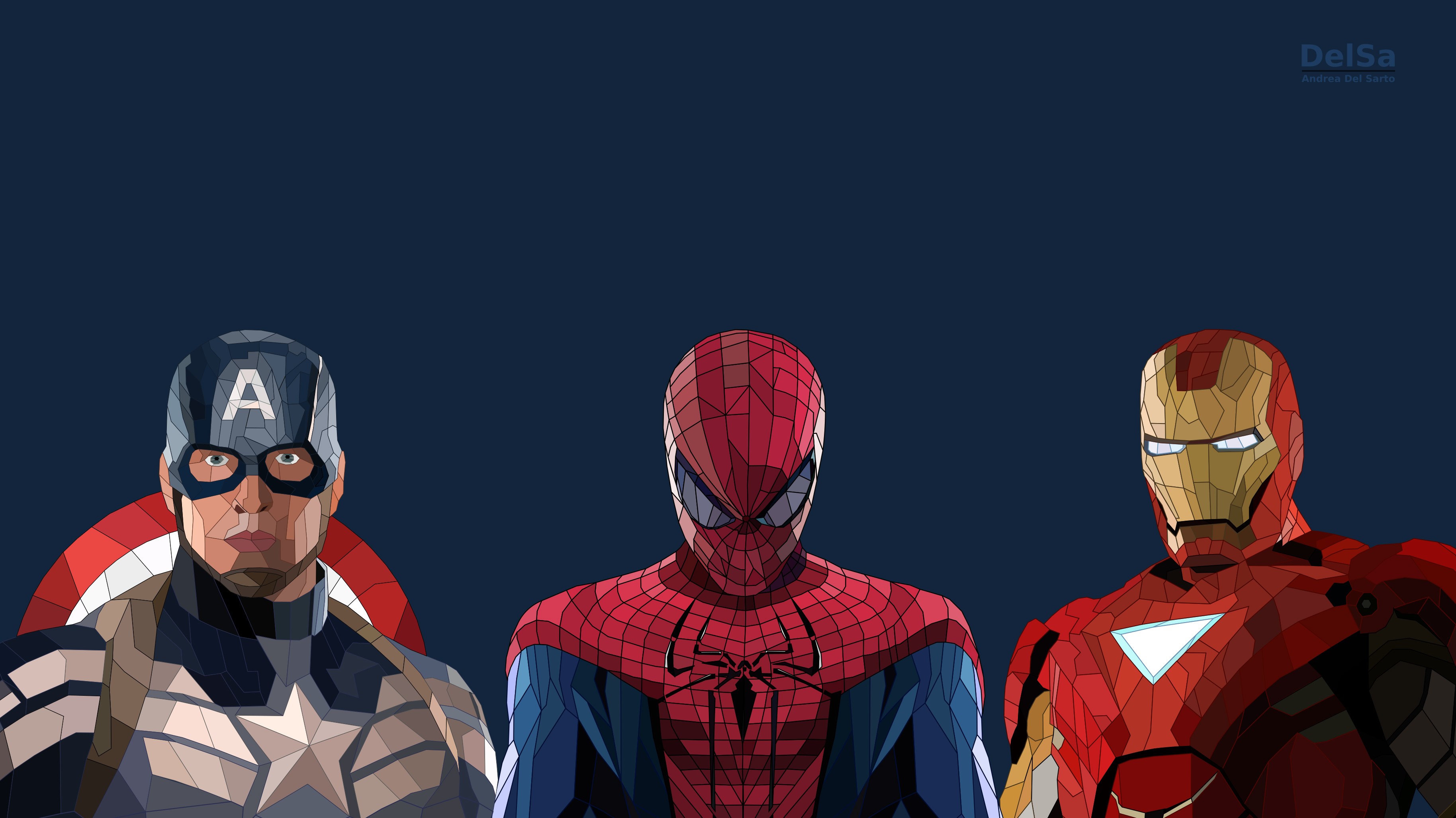 Iron Man And Spiderman Artwork Wallpapers