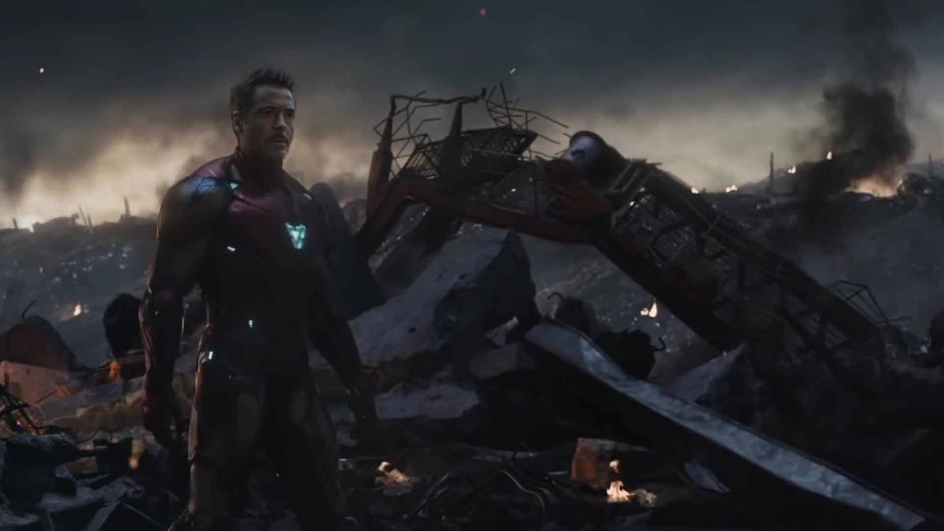 Iron Man Last Scene In Avengers Endgame Wallpapers