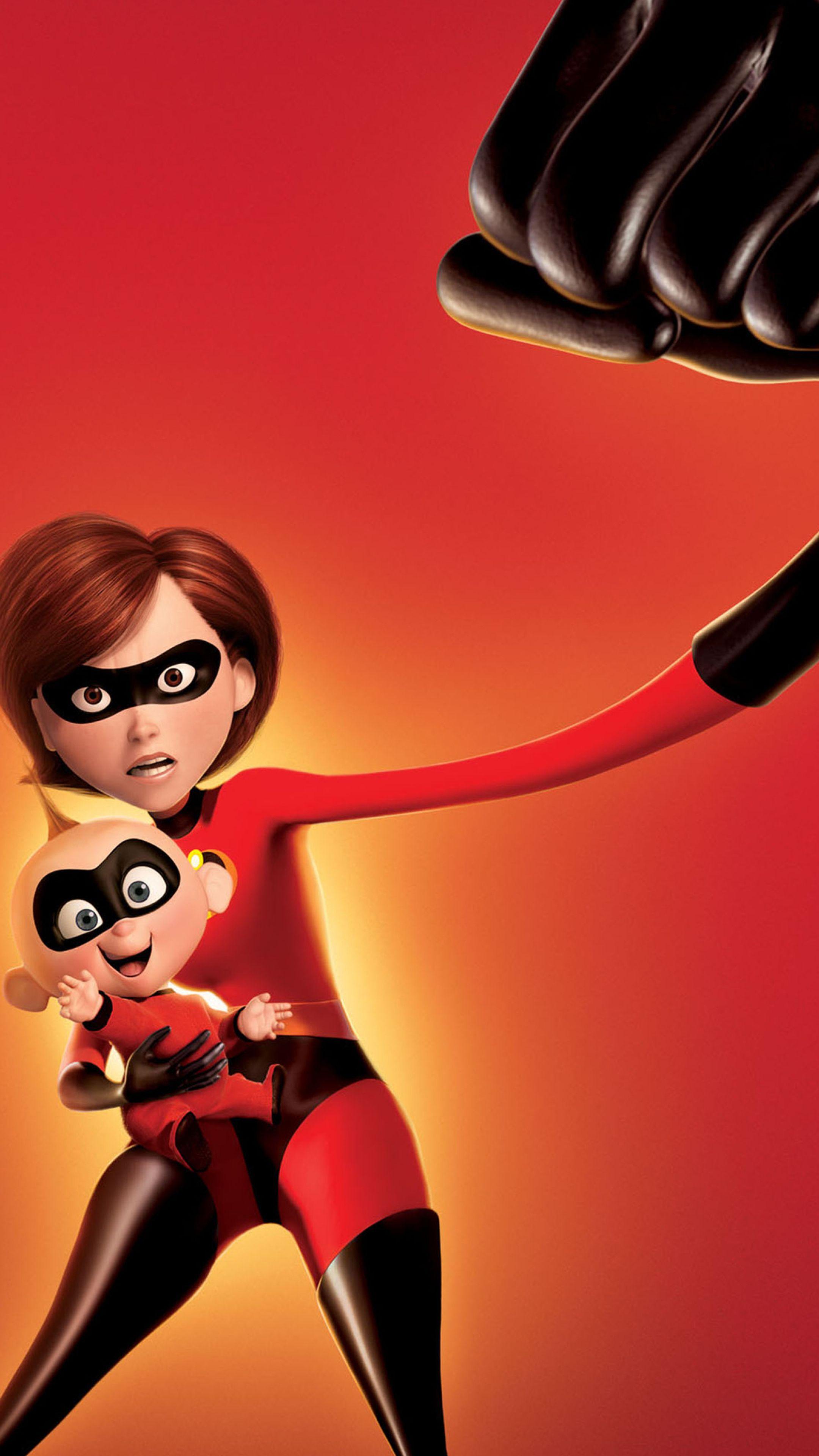 Jack Jack Parr And Elastigirl The Incredibles 2 Wallpapers