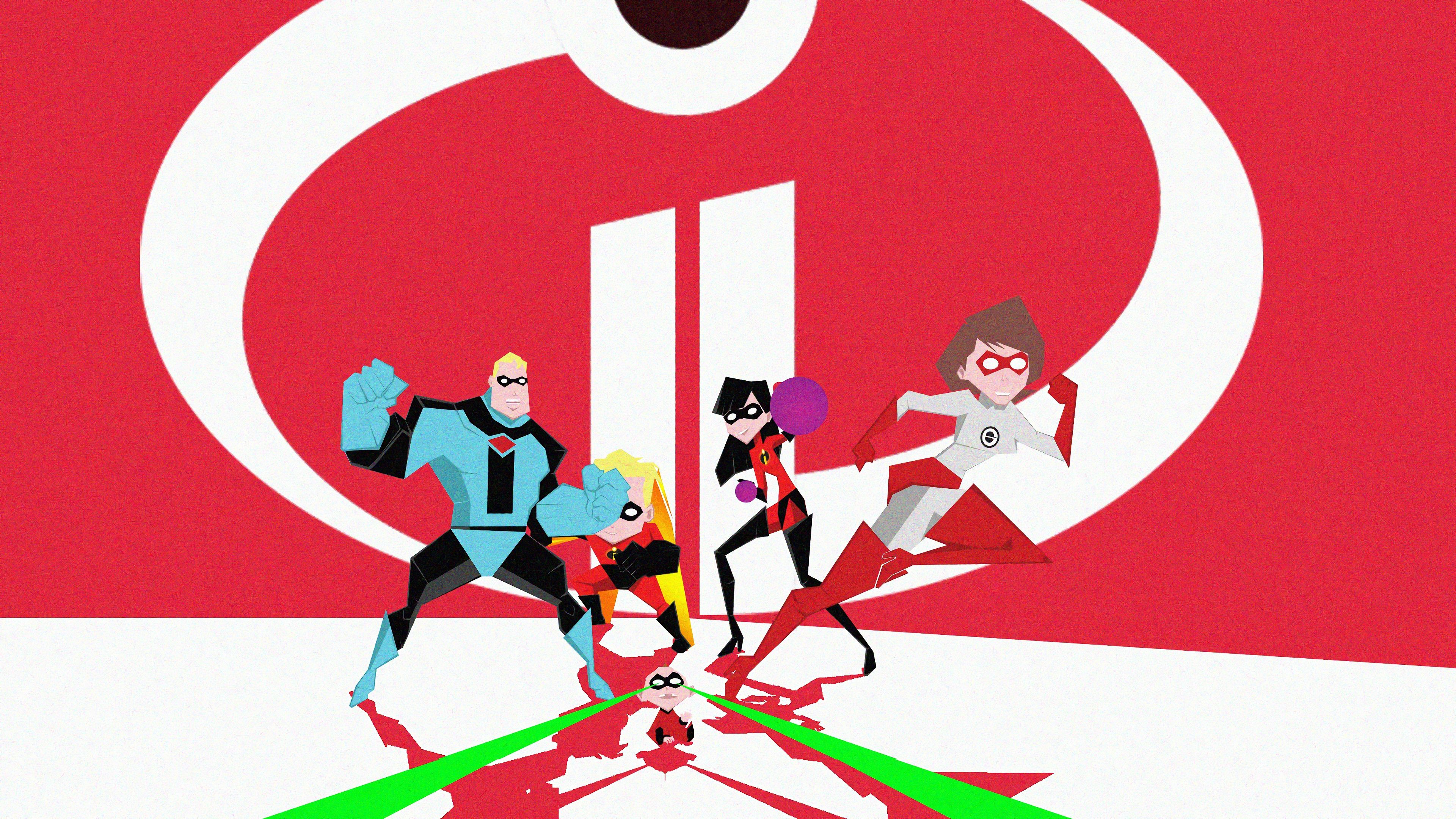 Jack Jack Parr And Elastigirl The Incredibles 2 Wallpapers