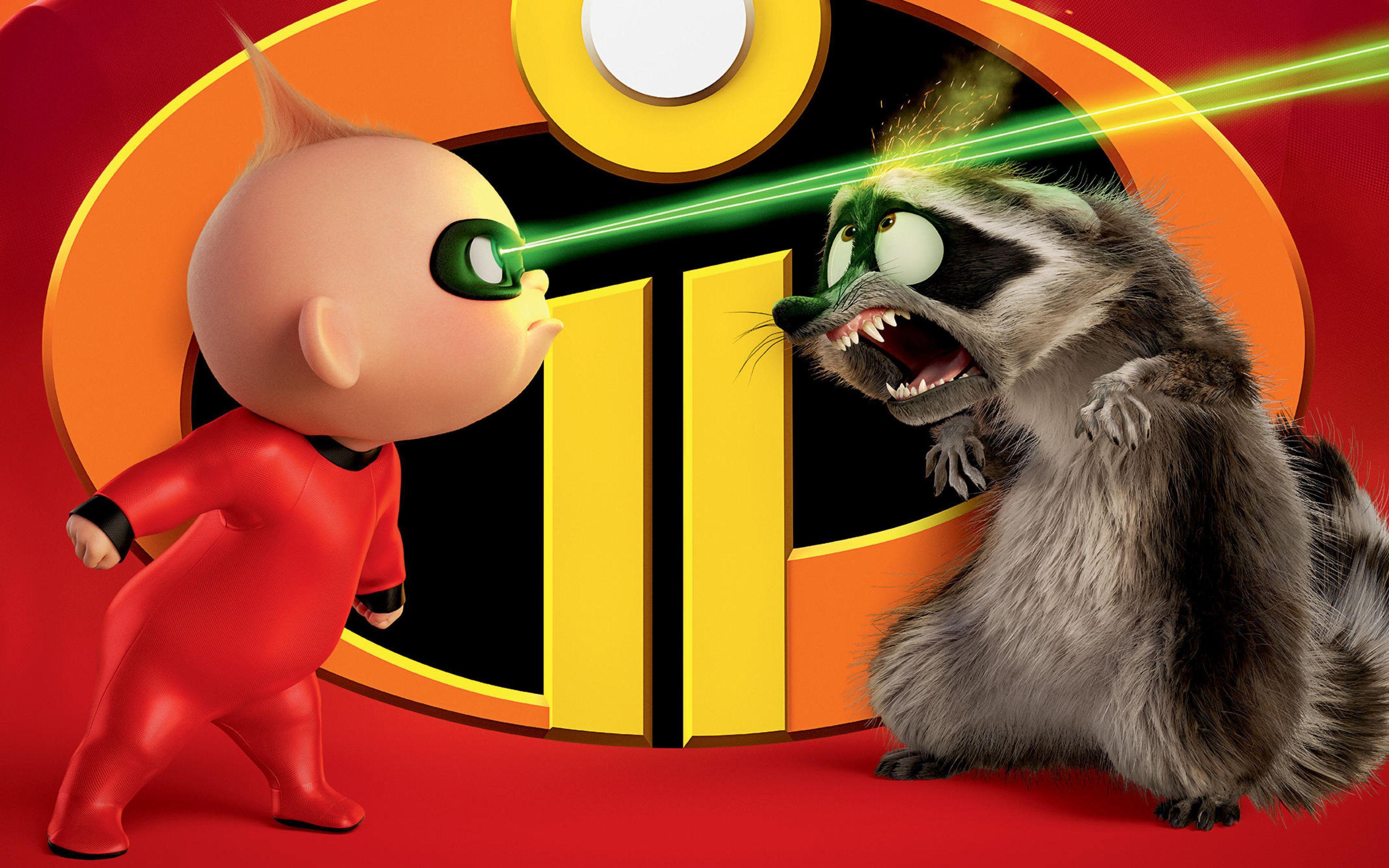 Jack Jack Parr And Elastigirl The Incredibles 2 Wallpapers