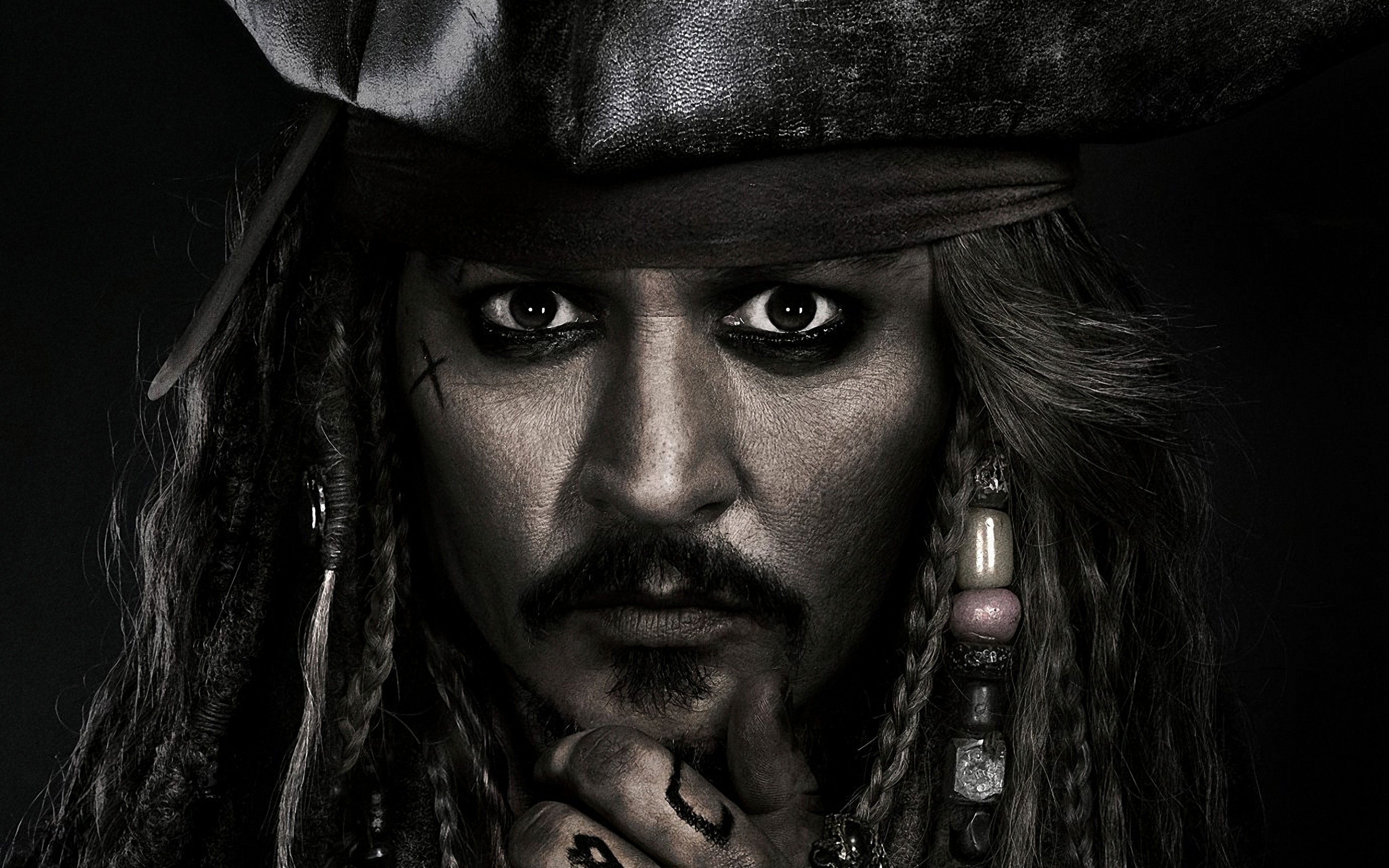 Jack Sparrow In Pirates Of The Caribbean Dead Men Tell No Tales Wallpapers