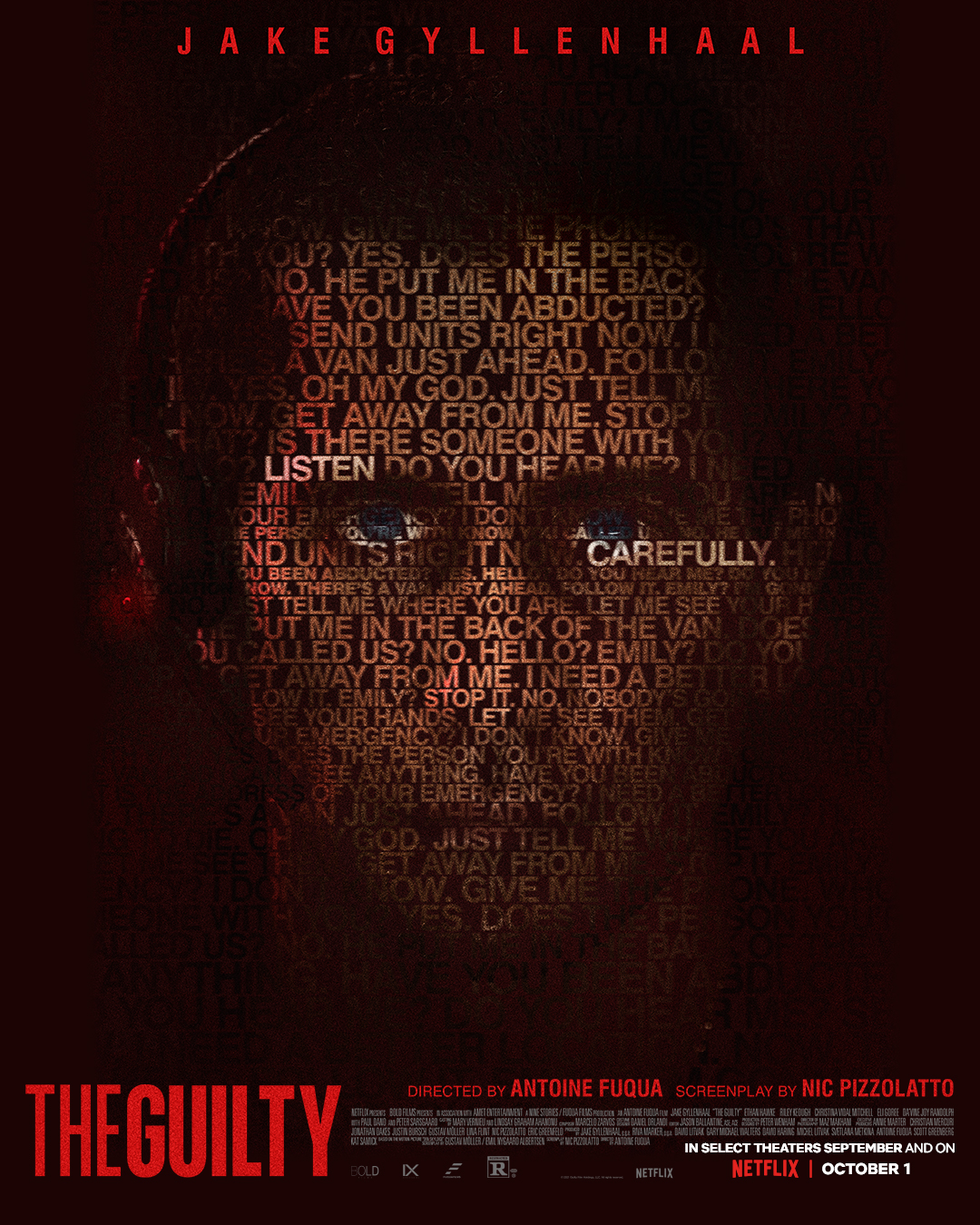 Jake Gyllenhaal The Guilty Movie Wallpapers