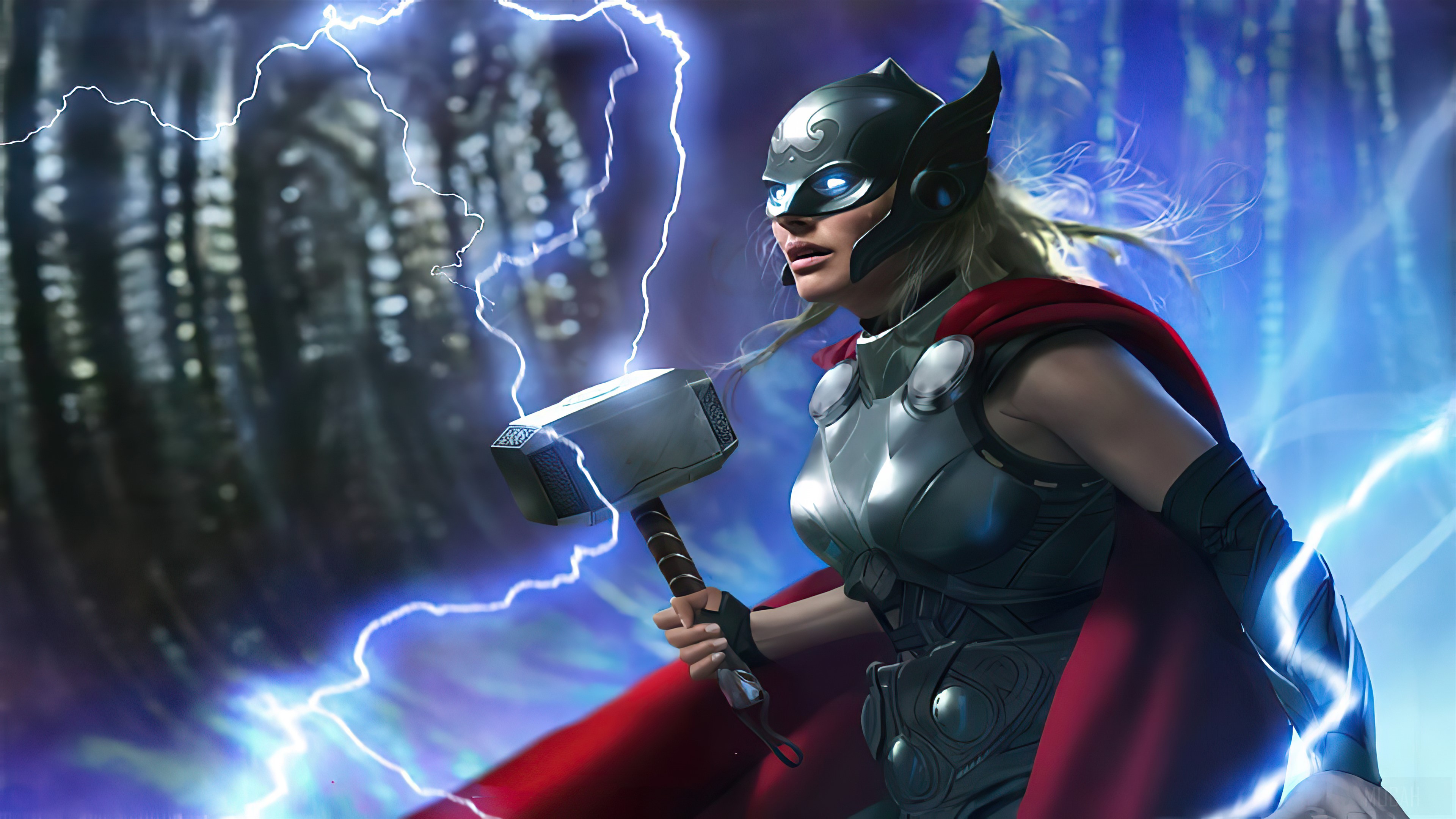 Jane Foster Art Thor Love And Thunder Wallpapers