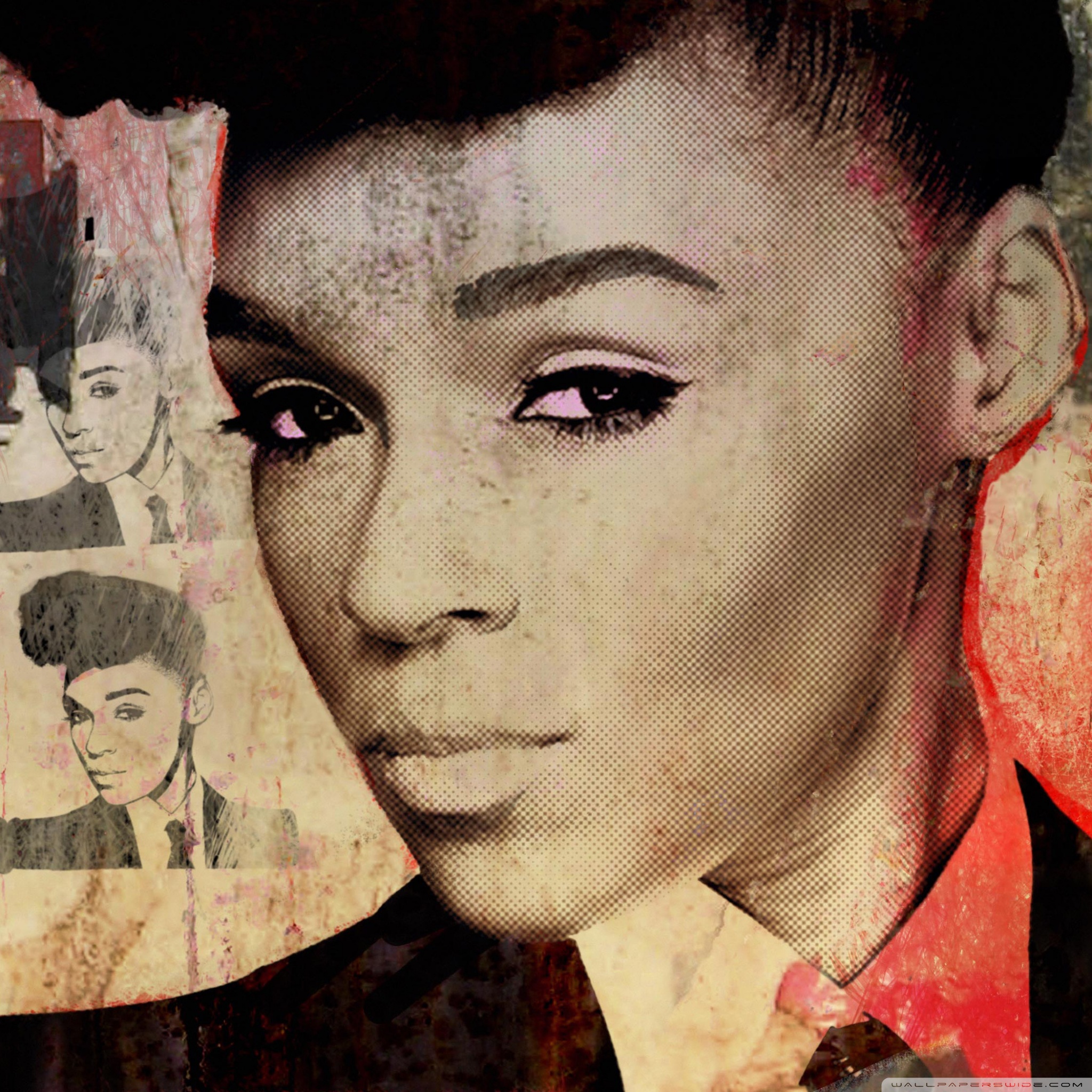 Janelle Monгўe In Antebellum Wallpapers