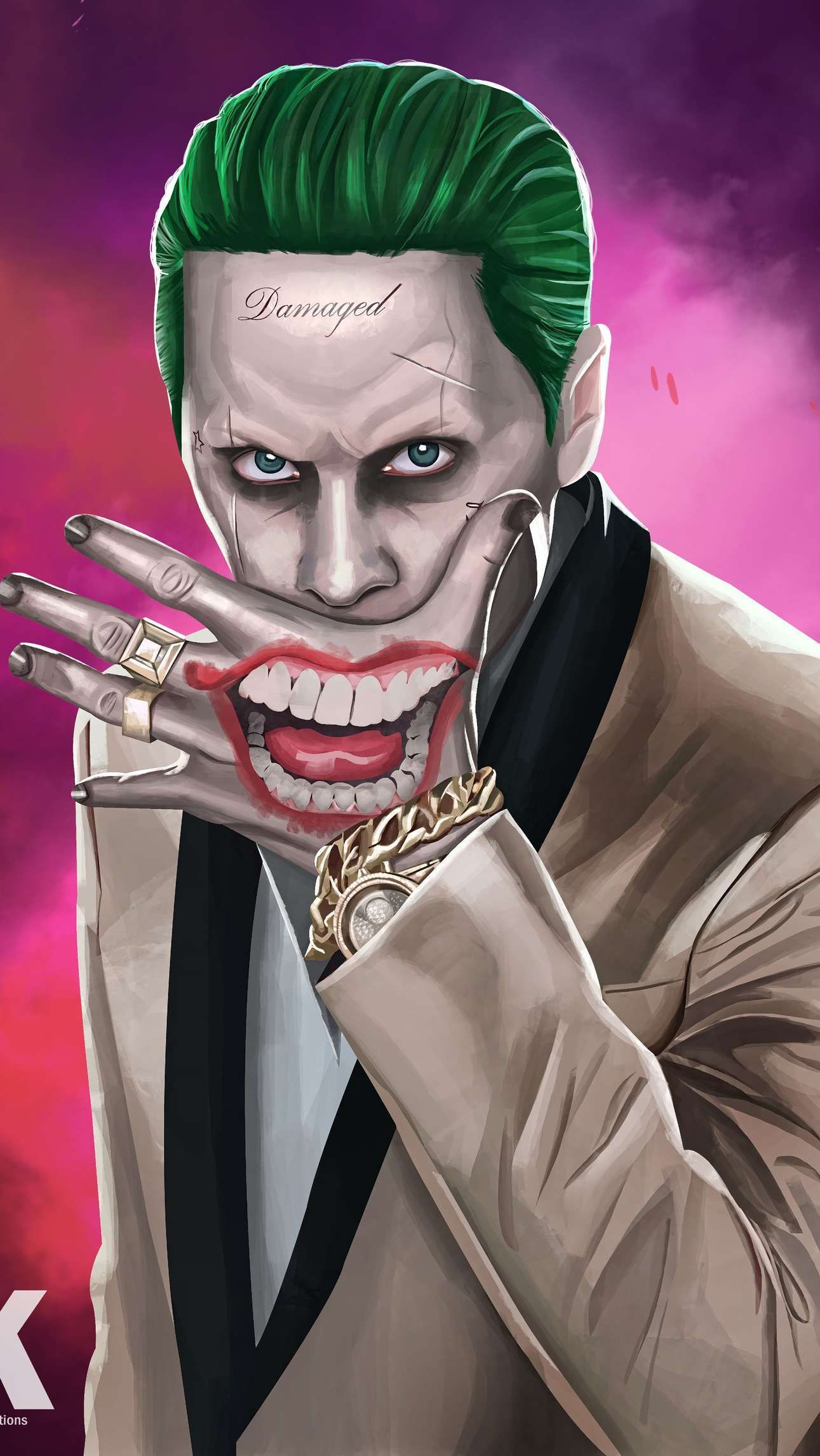 Jared Leto As Joker In Justice League Wallpapers