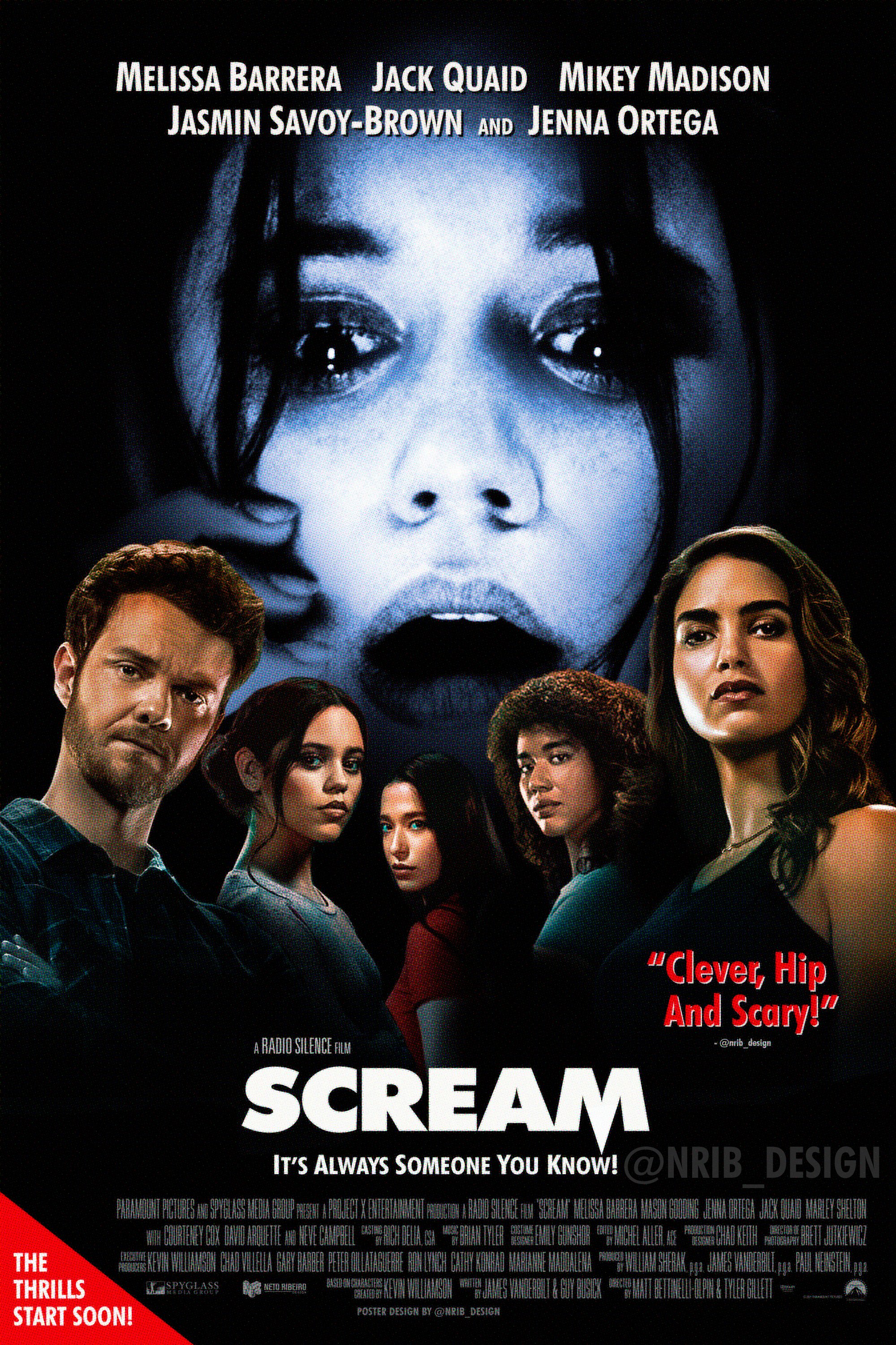 Jasmin Savoy Brown In Scream 2022 Movie Wallpapers