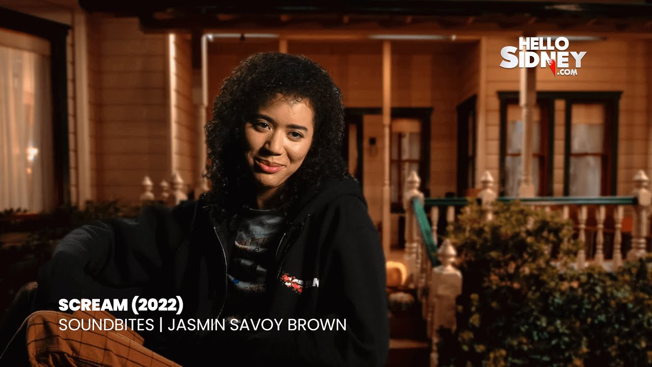 Jasmin Savoy Brown In Scream 2022 Movie Wallpapers