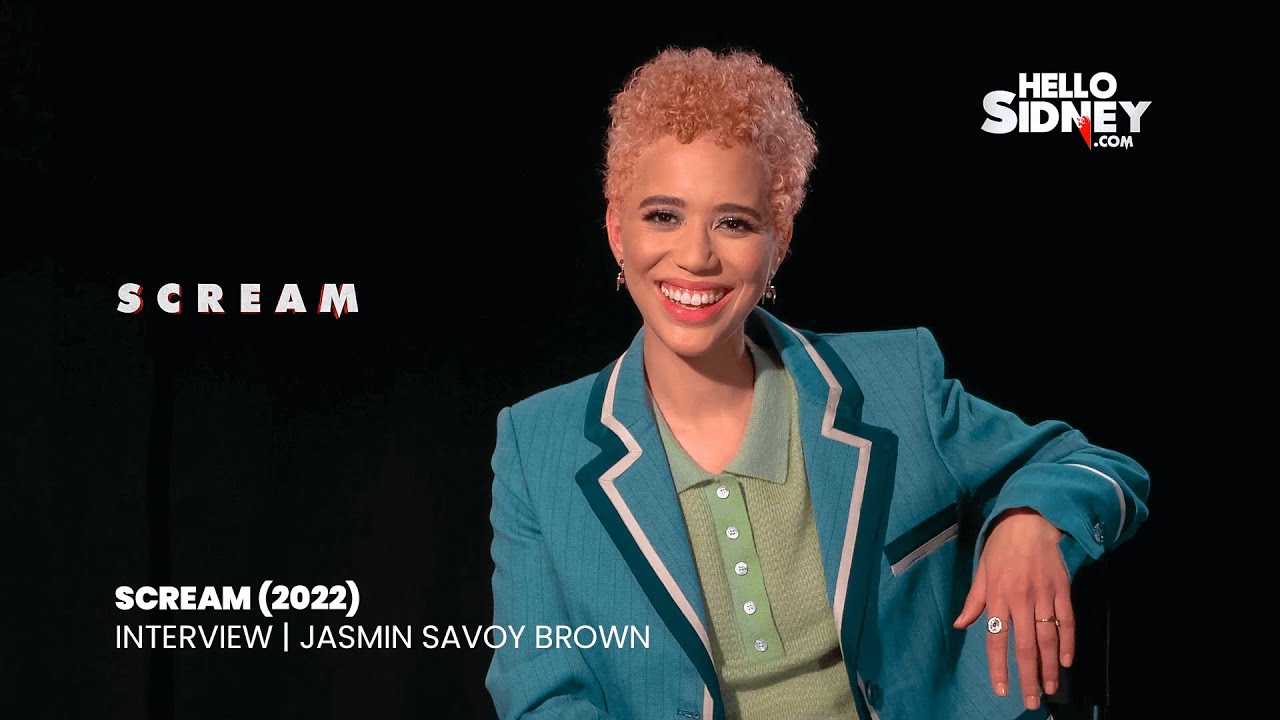 Jasmin Savoy Brown In Scream 2022 Movie Wallpapers