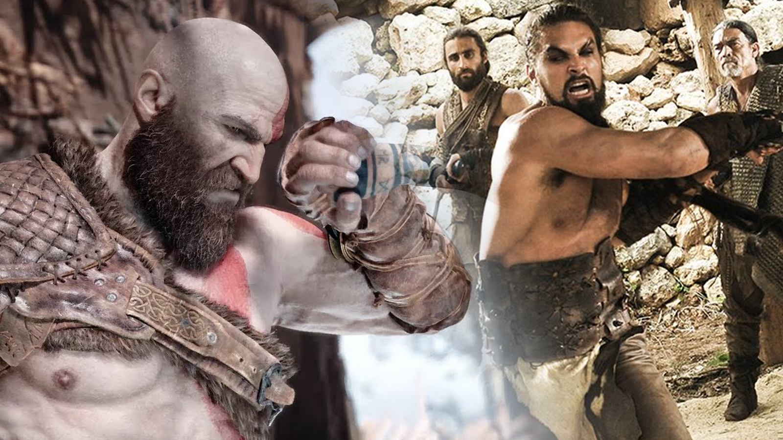 Jason Momoa As Kratos Wallpapers