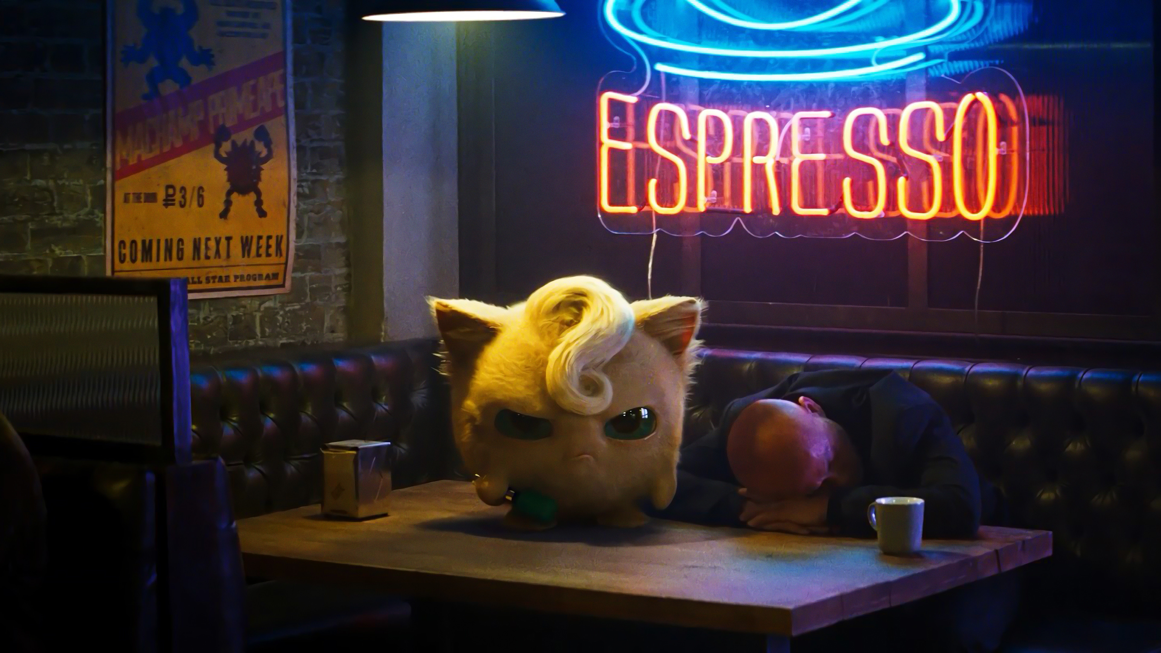 Jigglypuff In Pokemon Detective Pikachu Movie Wallpapers