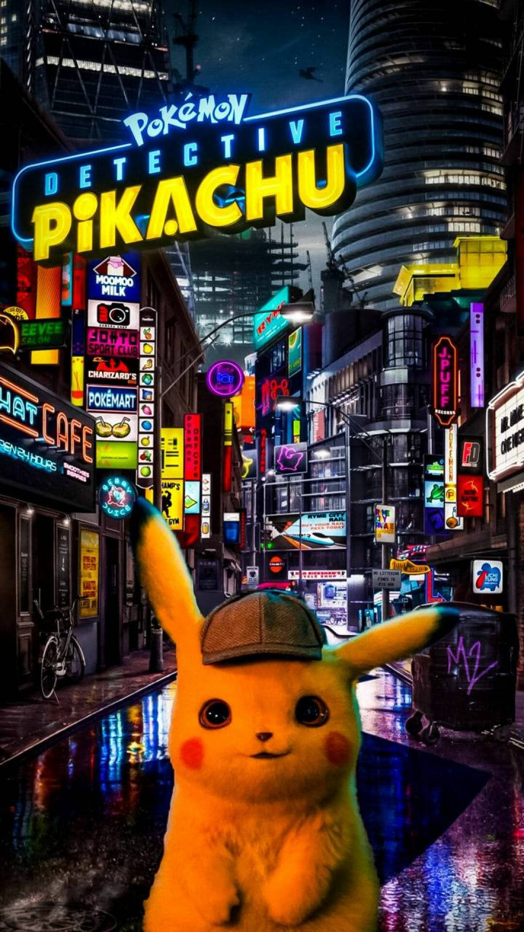 Jigglypuff In Pokemon Detective Pikachu Movie Wallpapers