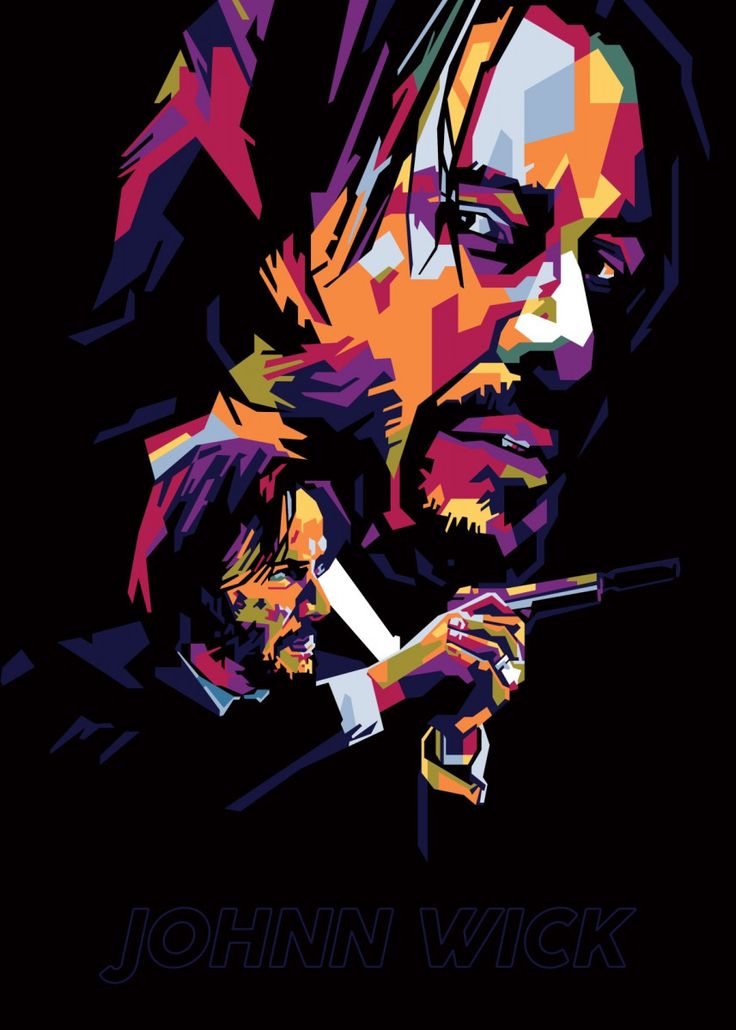 John Wick Baba Yaga Minimal Amoled Wallpapers