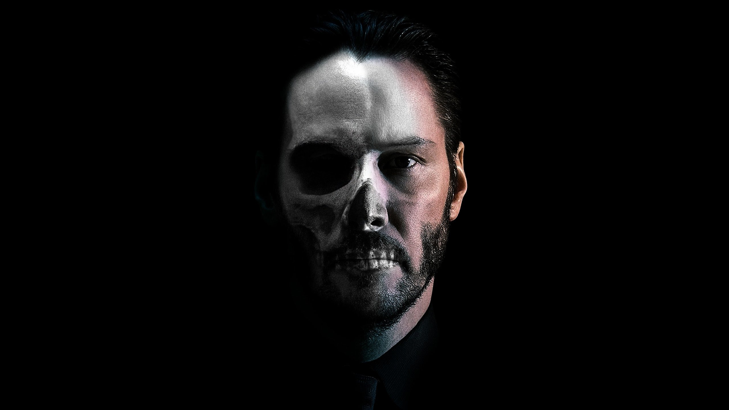 John Wick Baba Yaga Minimal Amoled Wallpapers