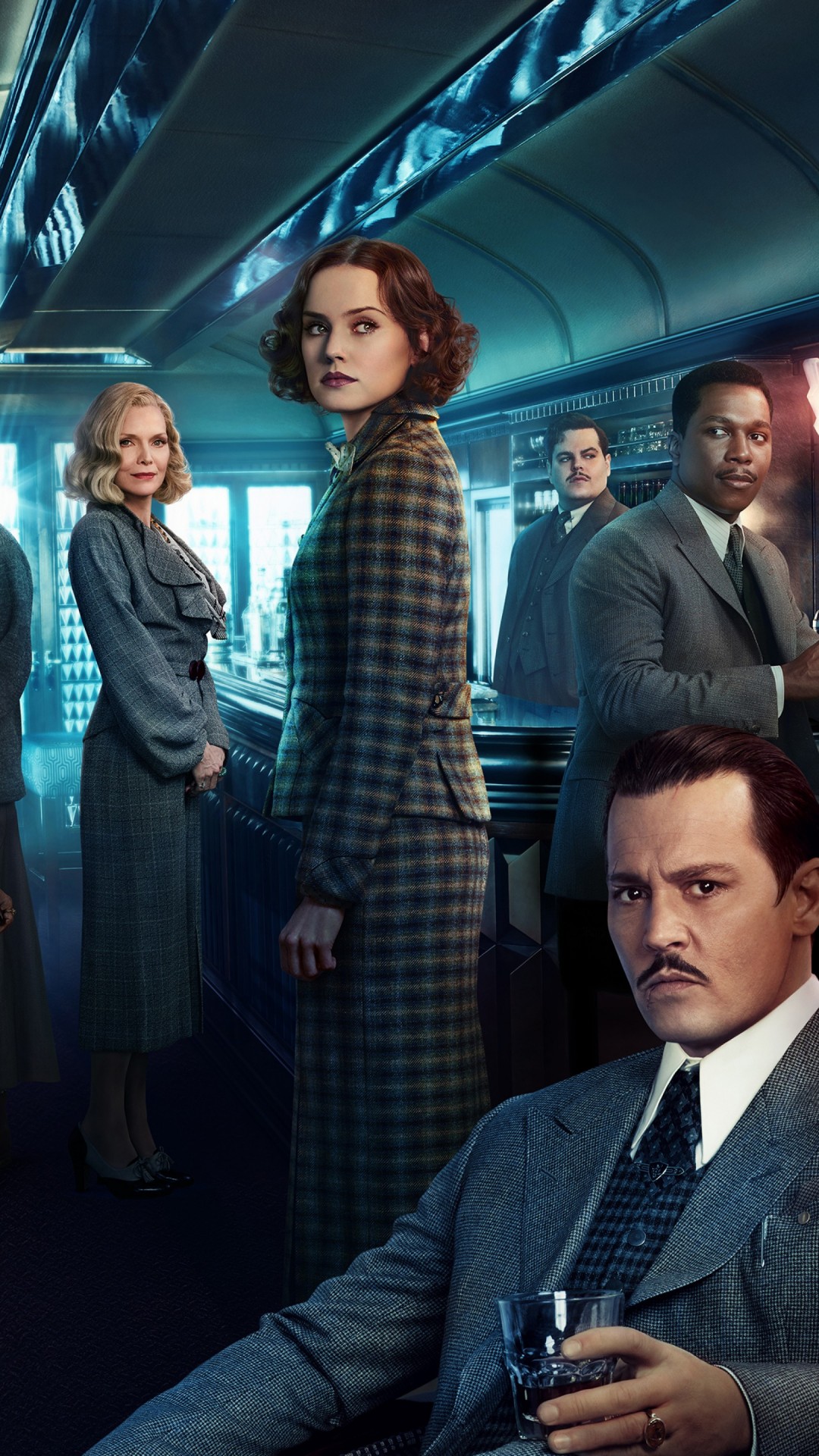 Johnny Depp From Murder On The Orient Express Wallpapers