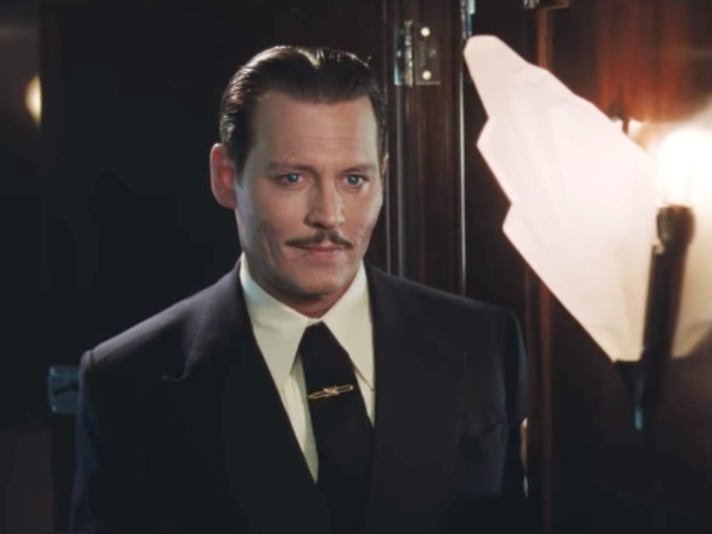 Johnny Depp From Murder On The Orient Express Wallpapers