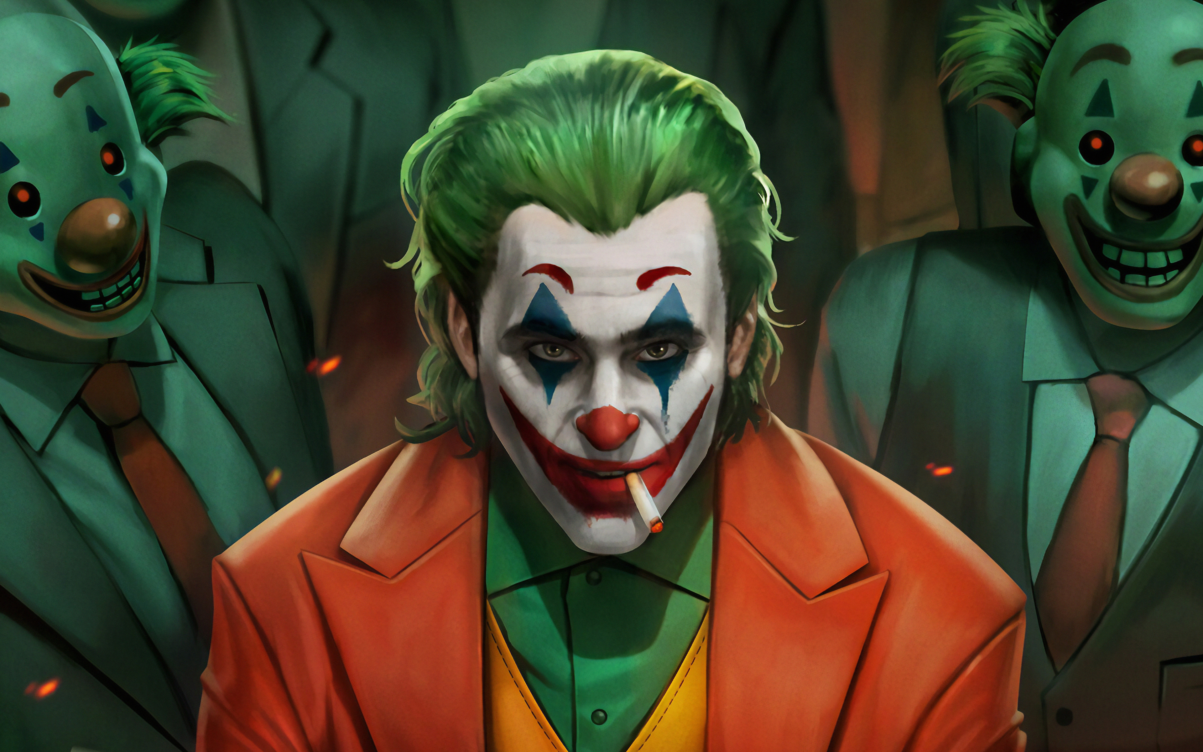 Joker 4K Movie Art Wallpapers