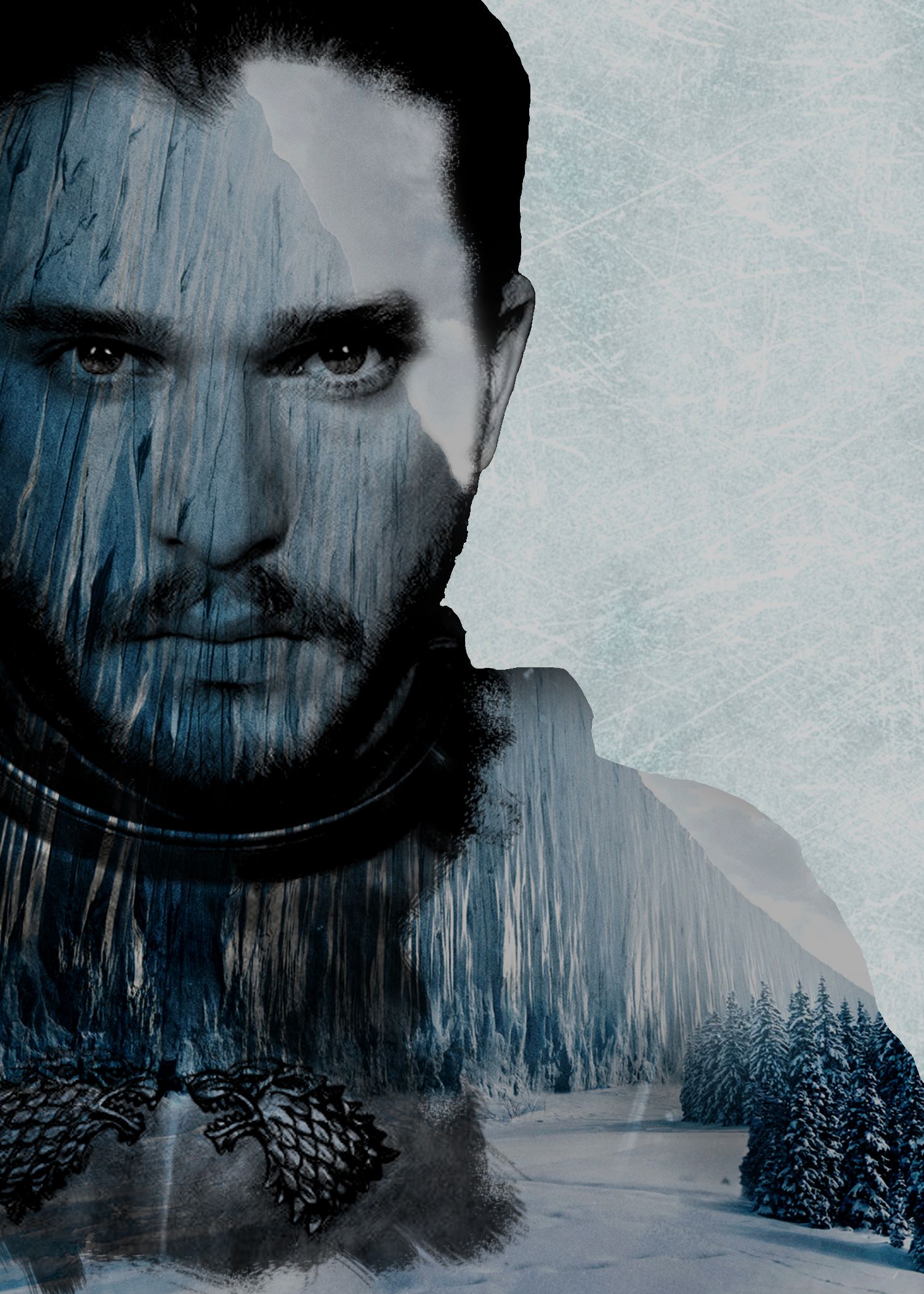 Jon Snow Game Of Thrones Minimalism Wallpapers