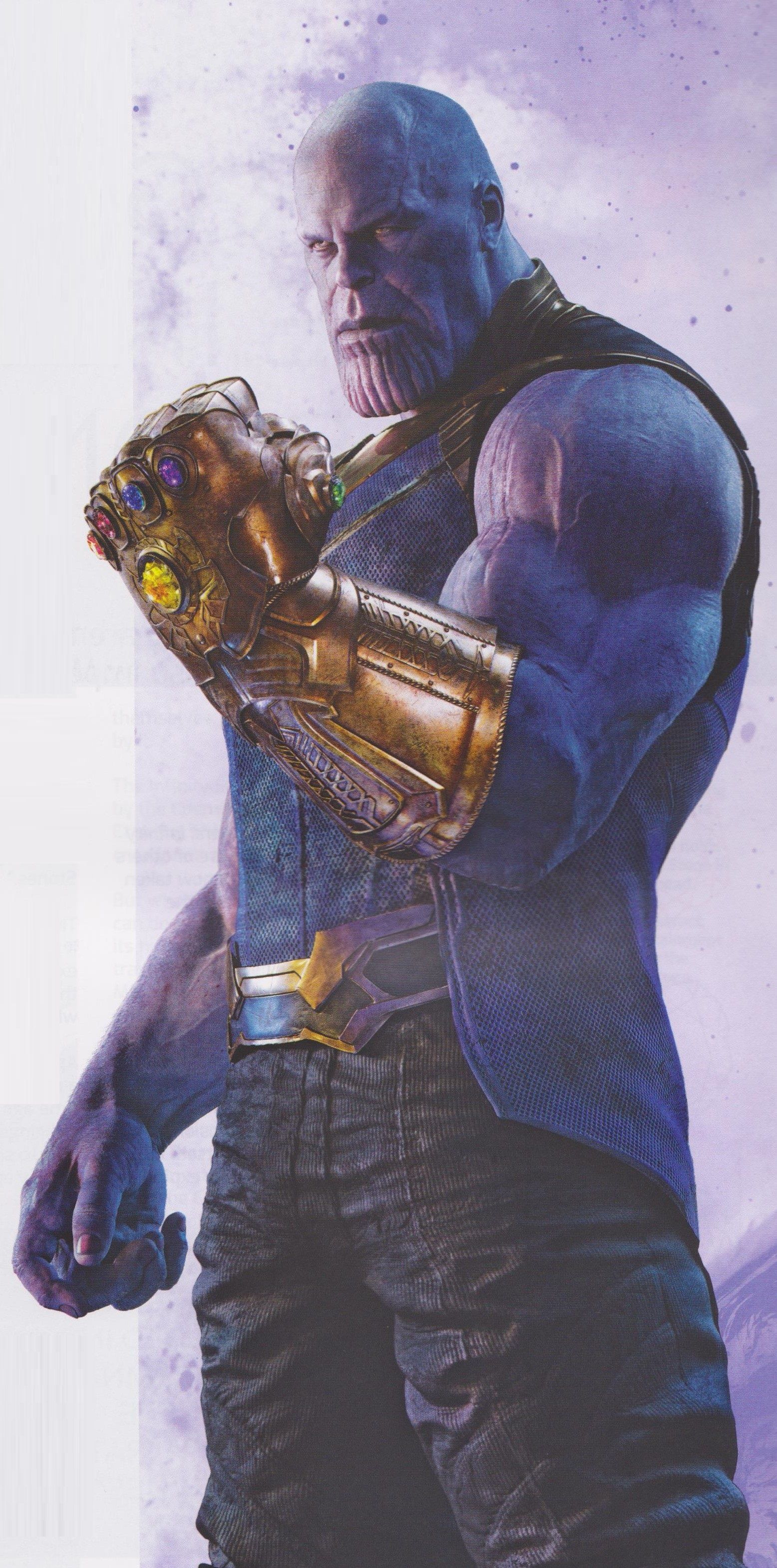 Josh Brolin As Thanos In Infinity War Wallpapers