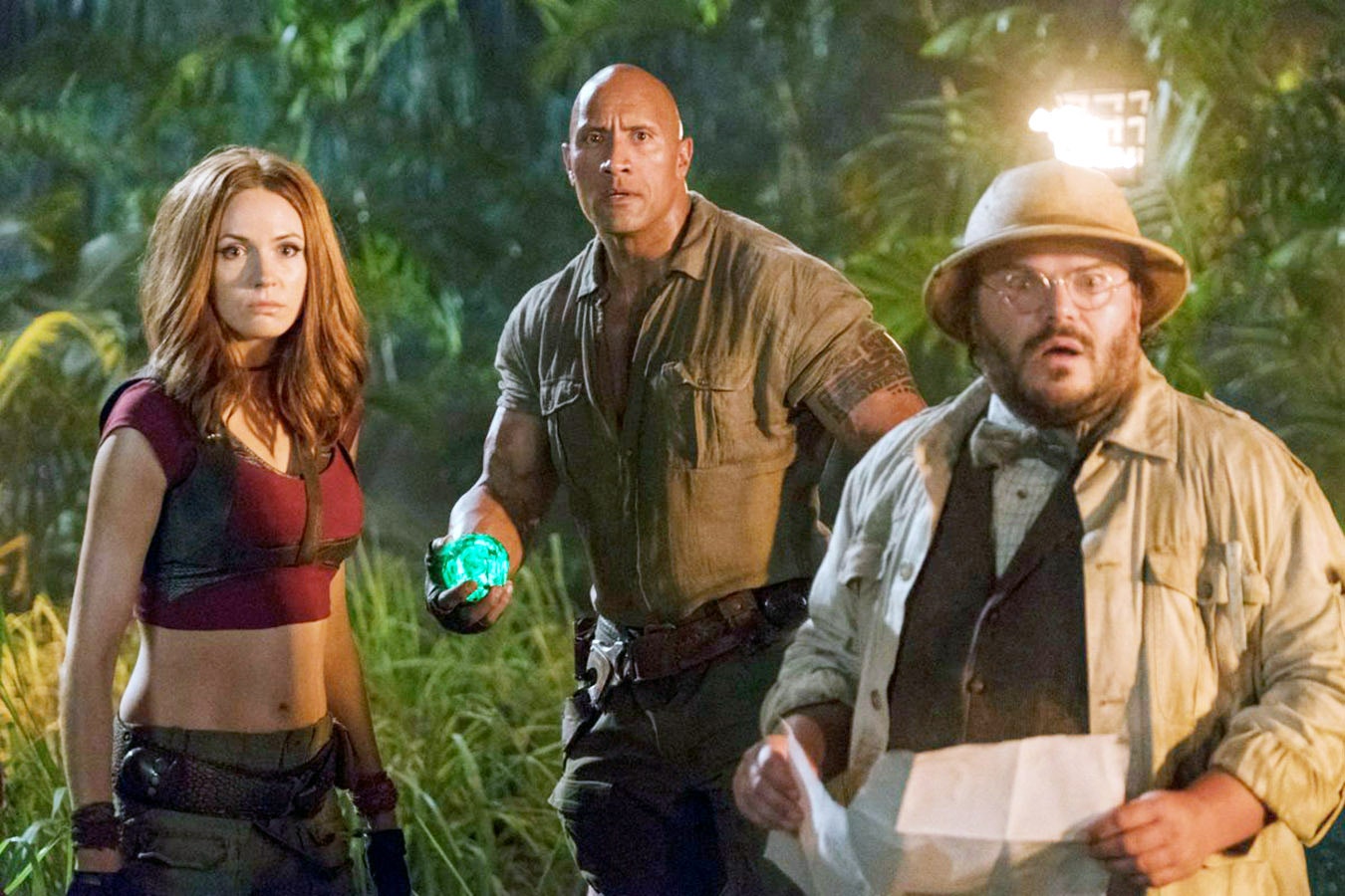 Jumanji Welcome To The Jungle Movie Cast Wallpapers