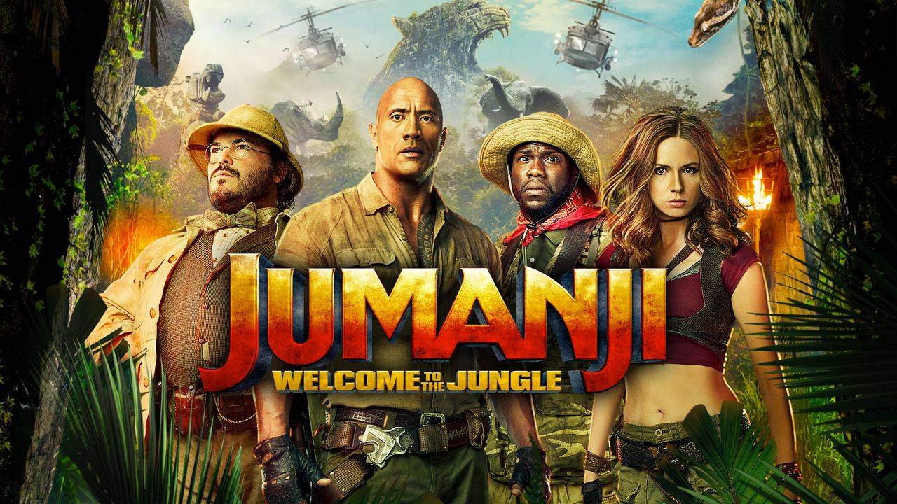 Jumanji Welcome To The Jungle Movie Cast Wallpapers