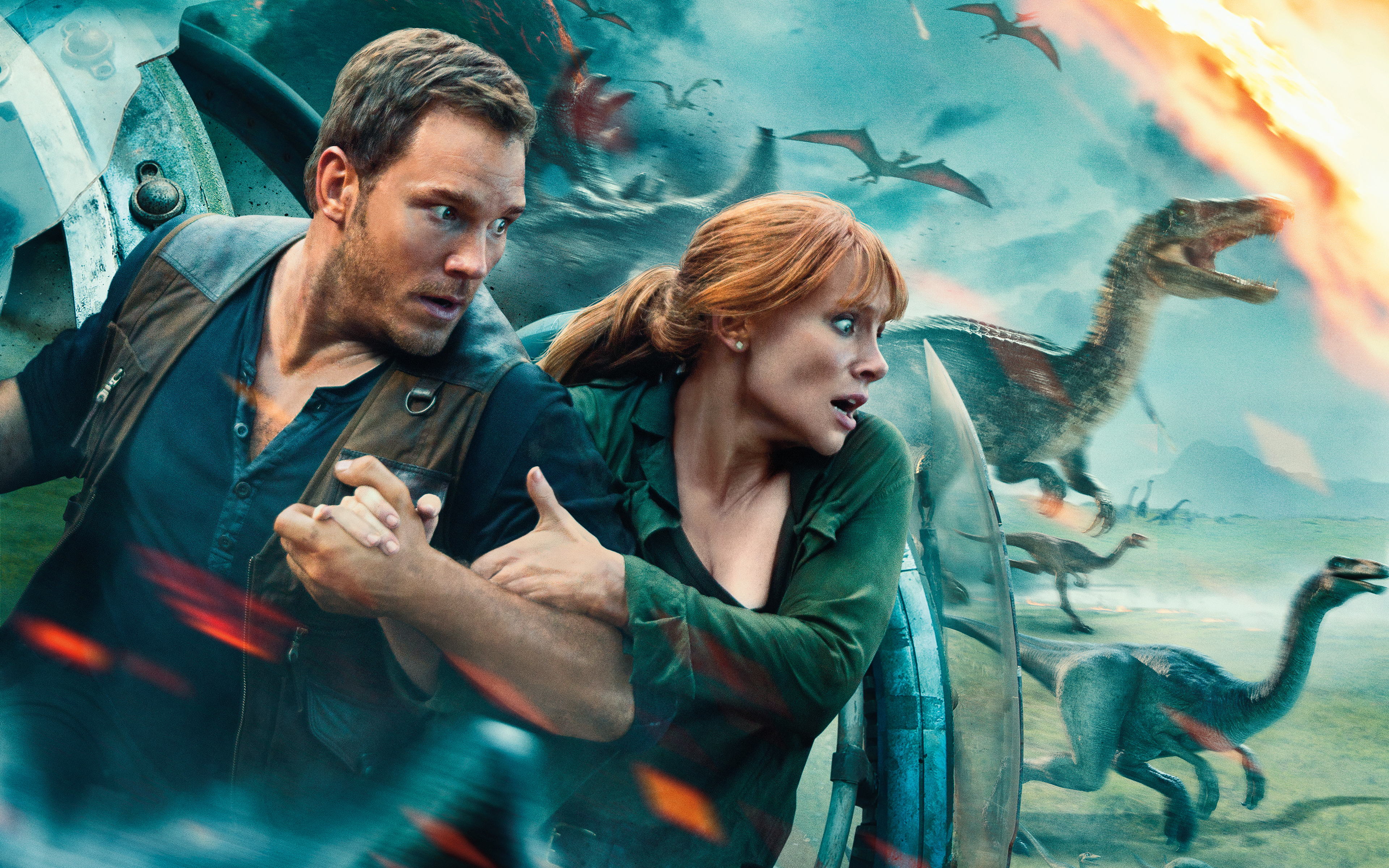 Jurassic World Fallen Kingdom 2018 Movie Poster Wallpapers