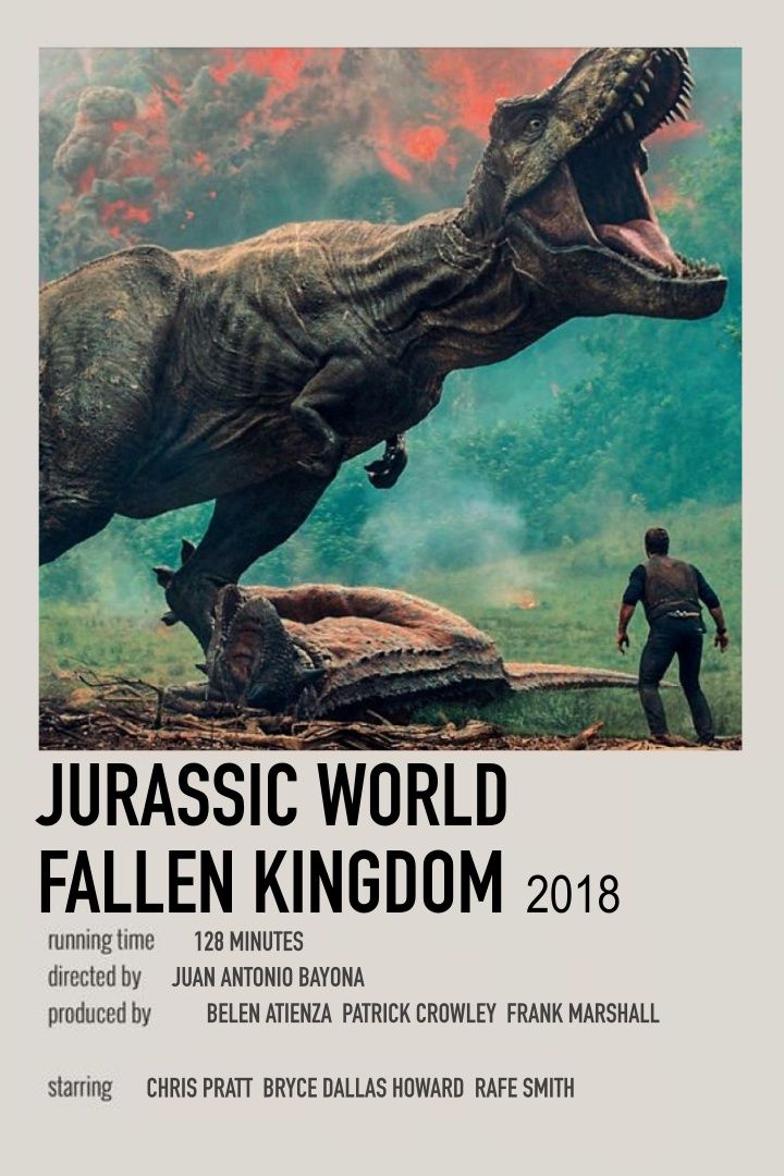 Jurassic World Fallen Kingdom 2018 Movie Poster Wallpapers