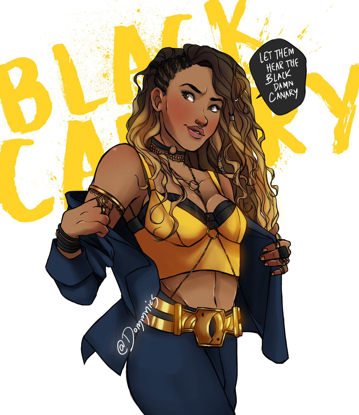 Jurnee Smollett Bell As Black Canary Bop Wallpapers