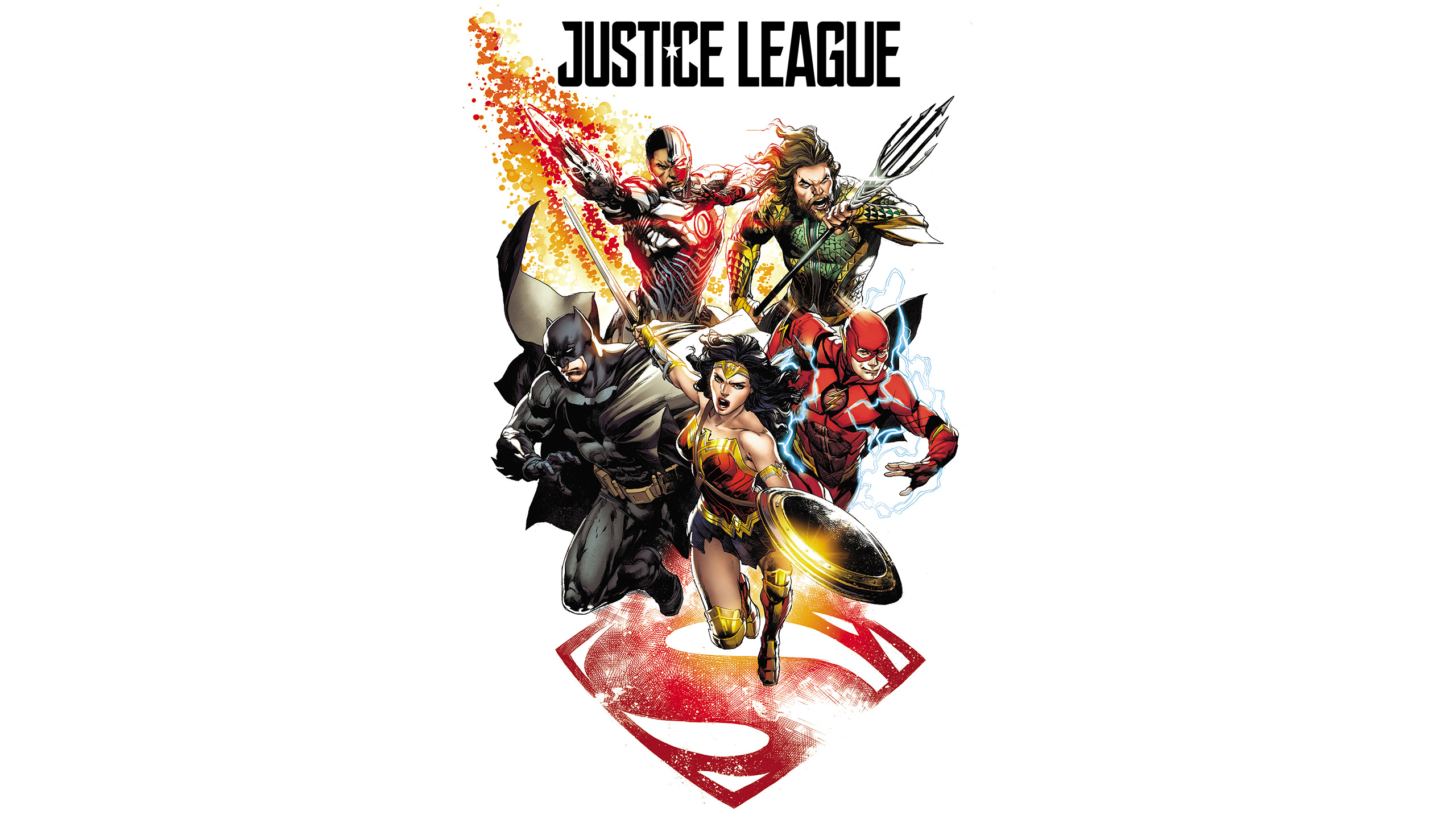 Justice League 2017 Superheroes Poster Wallpapers