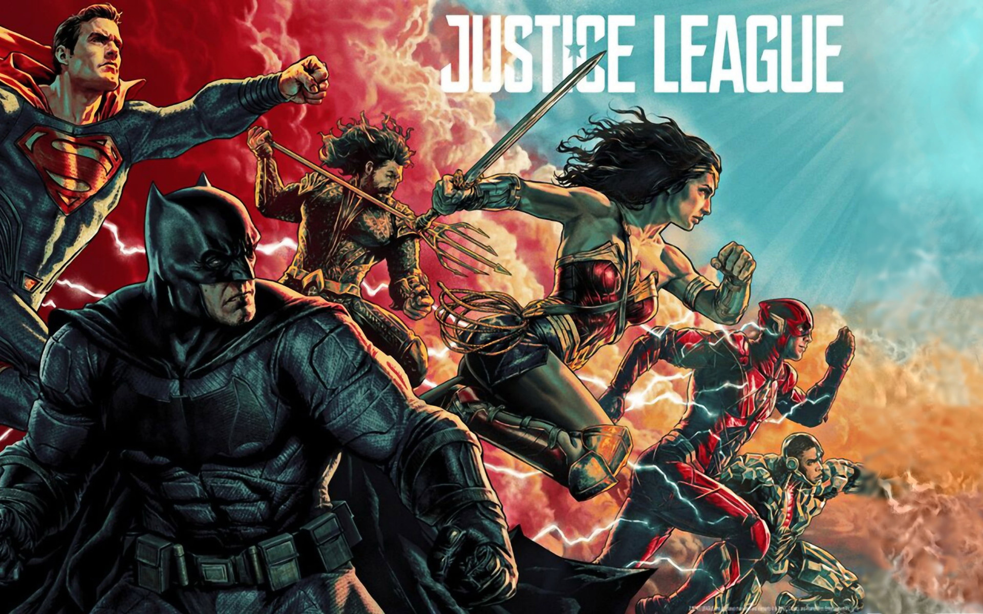 Justice League 2017 Superheroes Poster Wallpapers