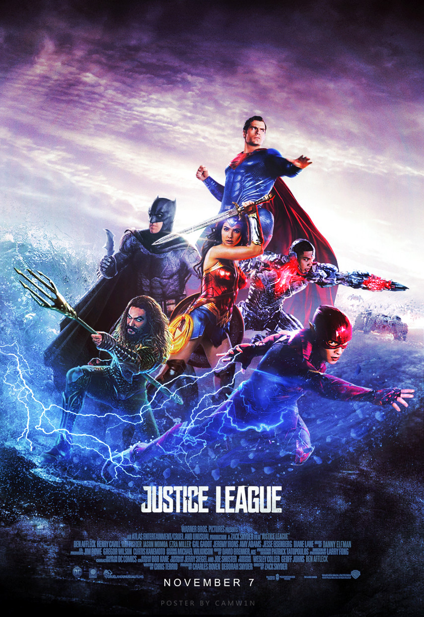 Justice League 2017 Superheroes Poster Wallpapers