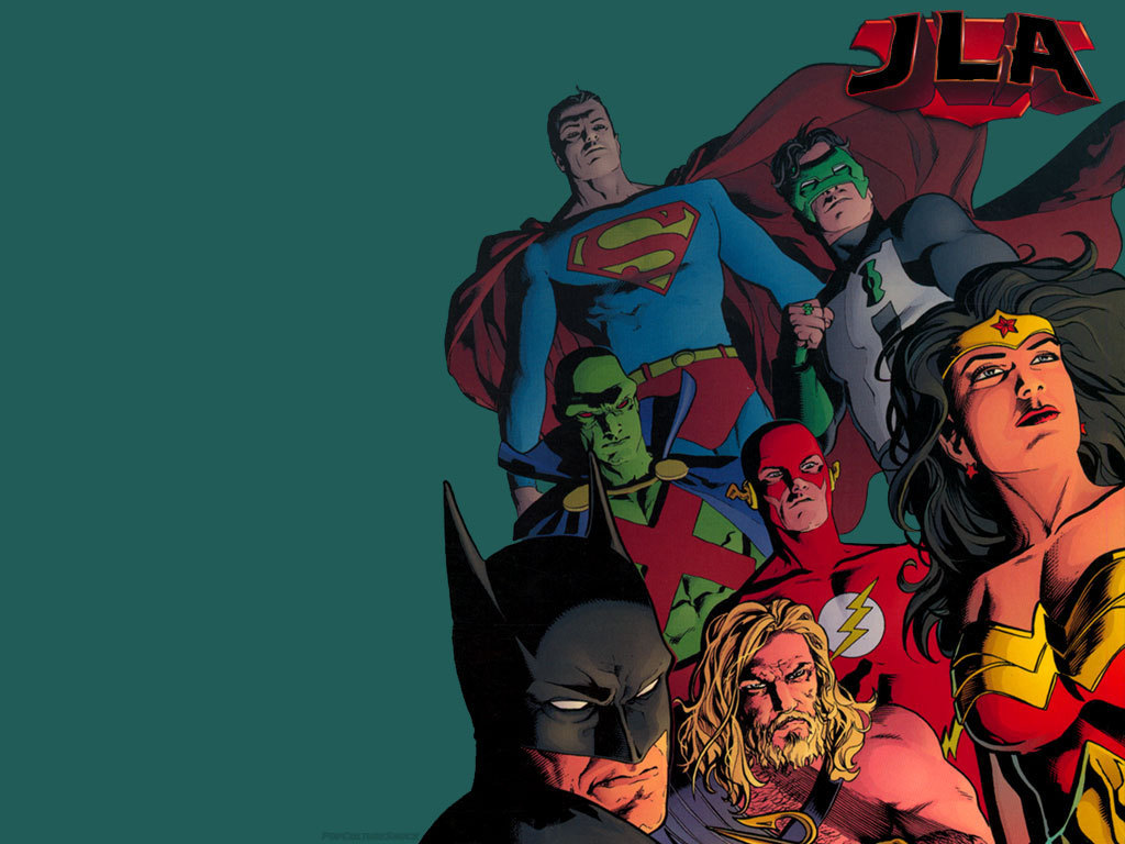 Justice League Comic Art Poster Wallpapers