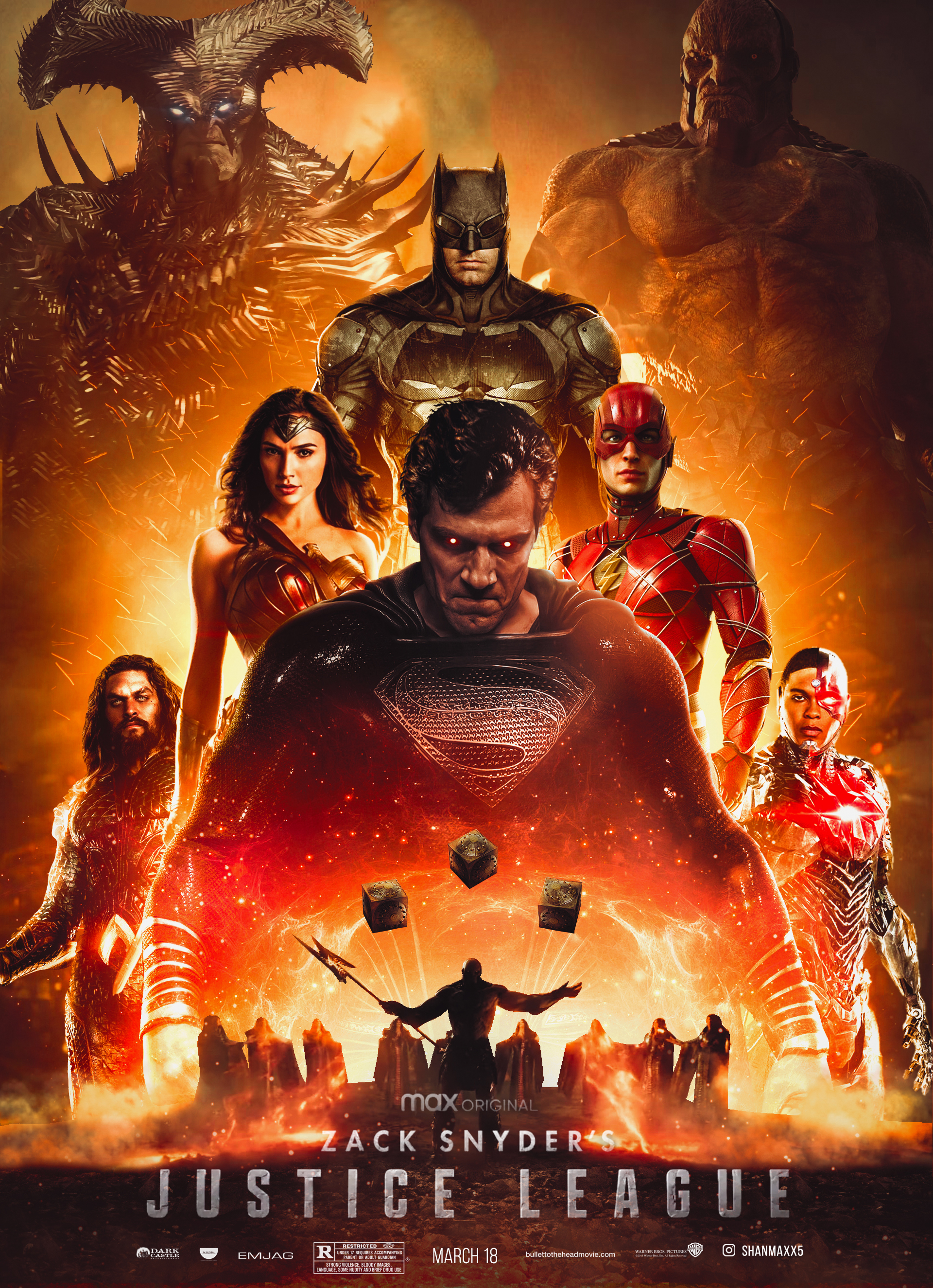 Justice League Fan Made Poster Wallpapers