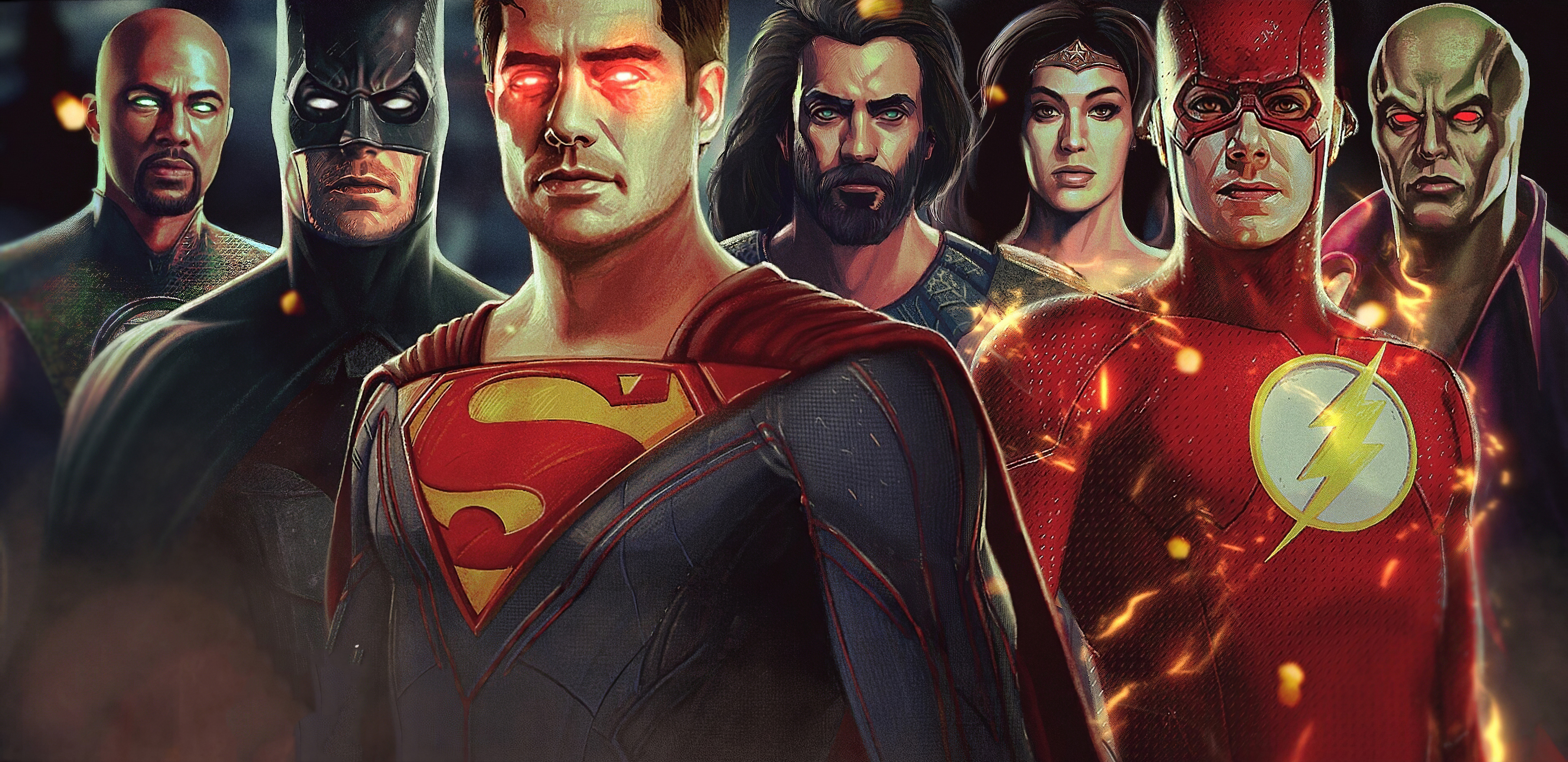 Justice League Heroes Wallpapers