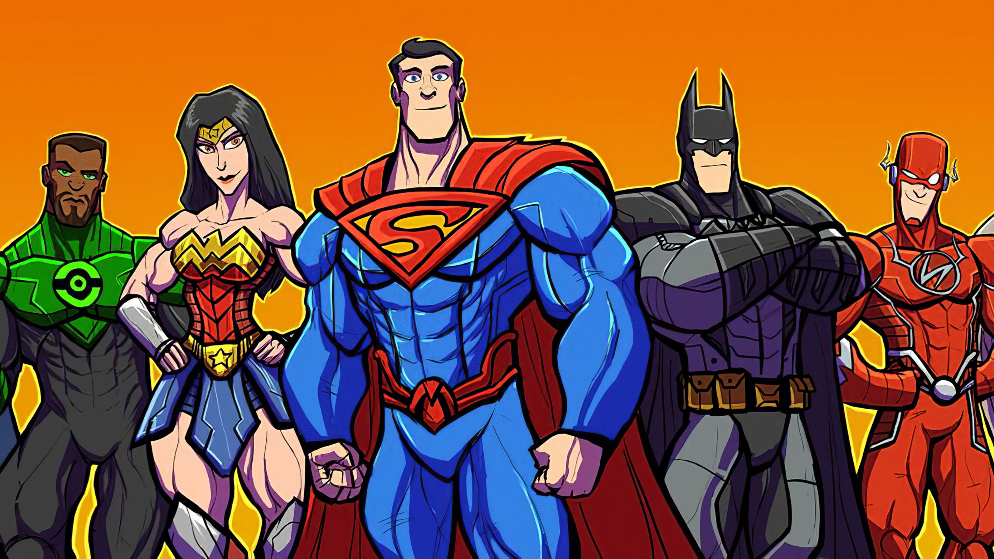 Justice League Heroes Wallpapers