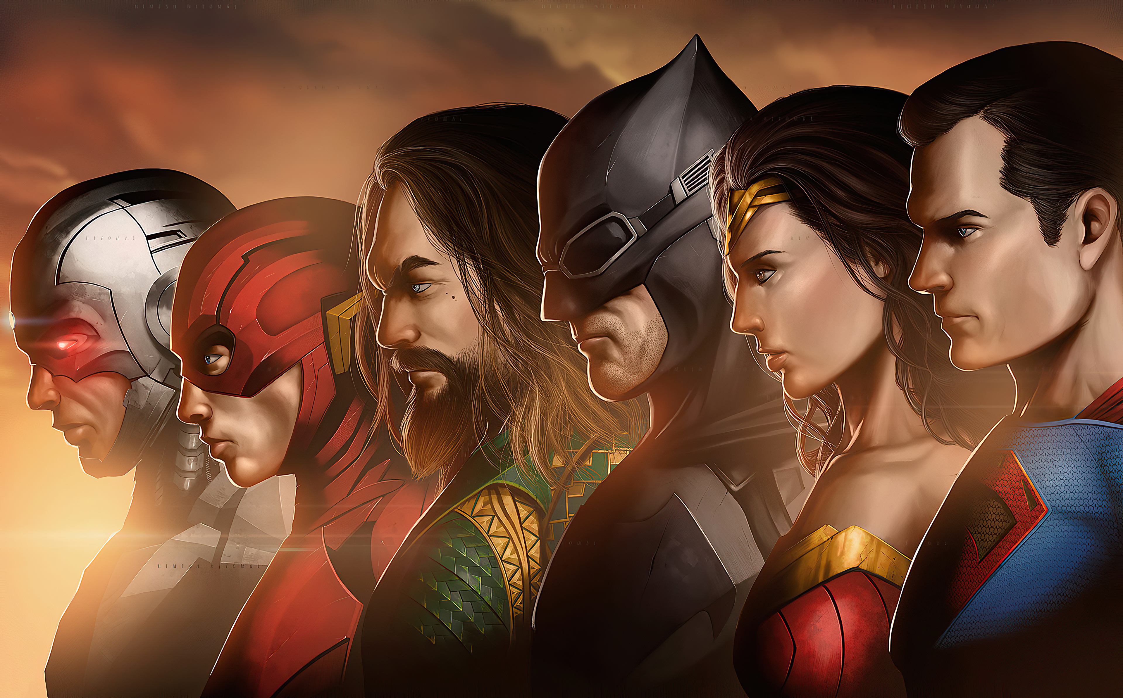 Justice League Heroes Wallpapers