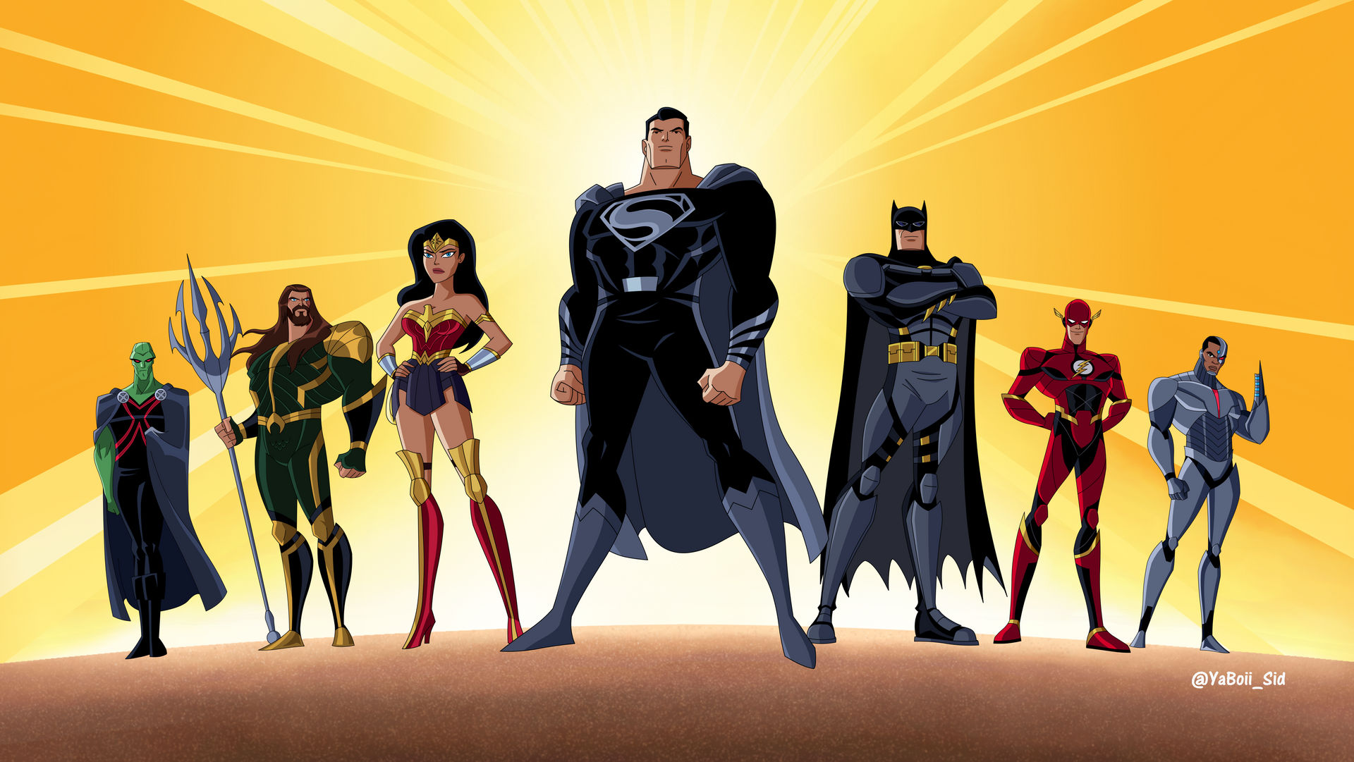 Justice League Heroes Wallpapers