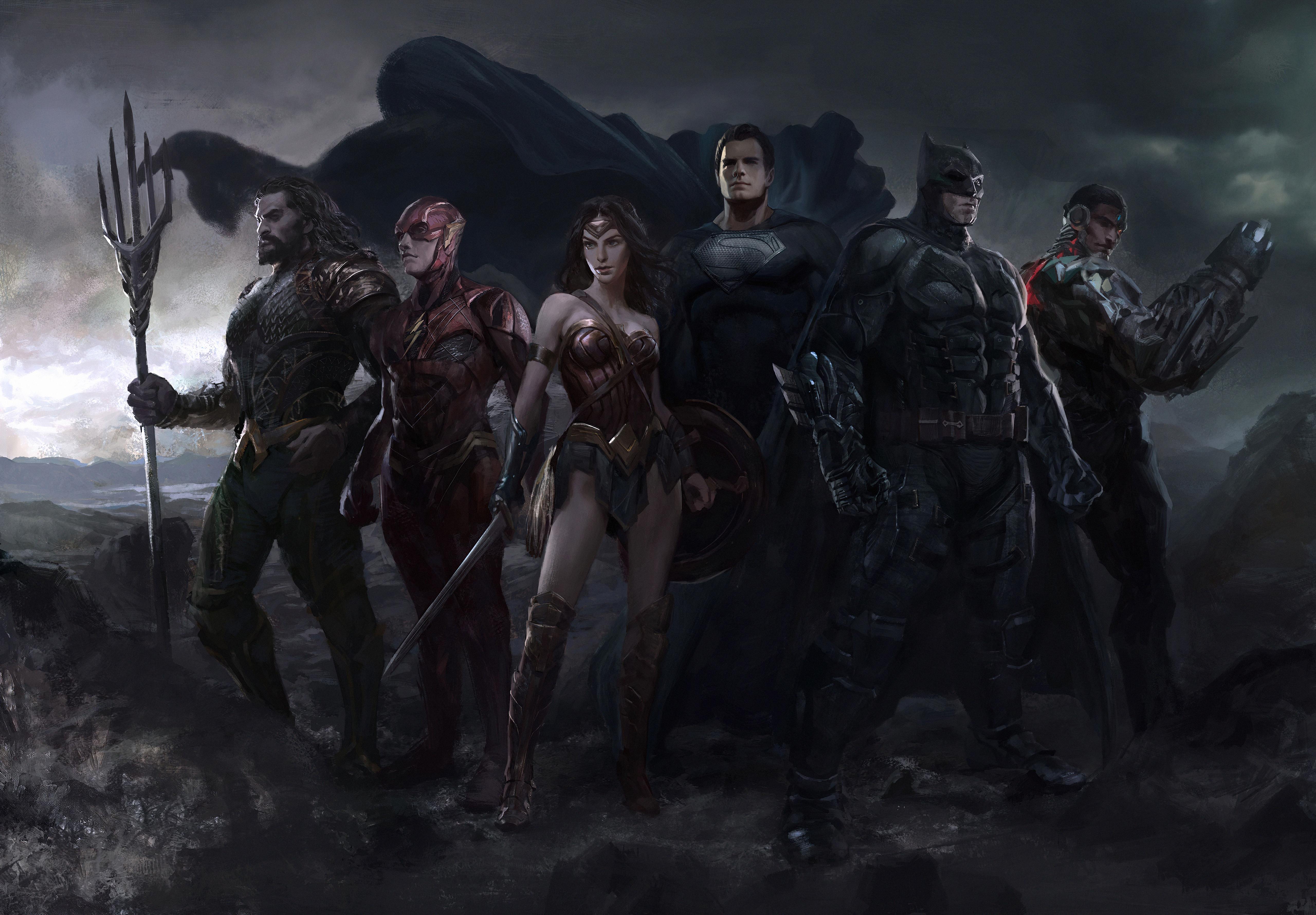 Justice League Vs Darkseid Fanart Wallpapers