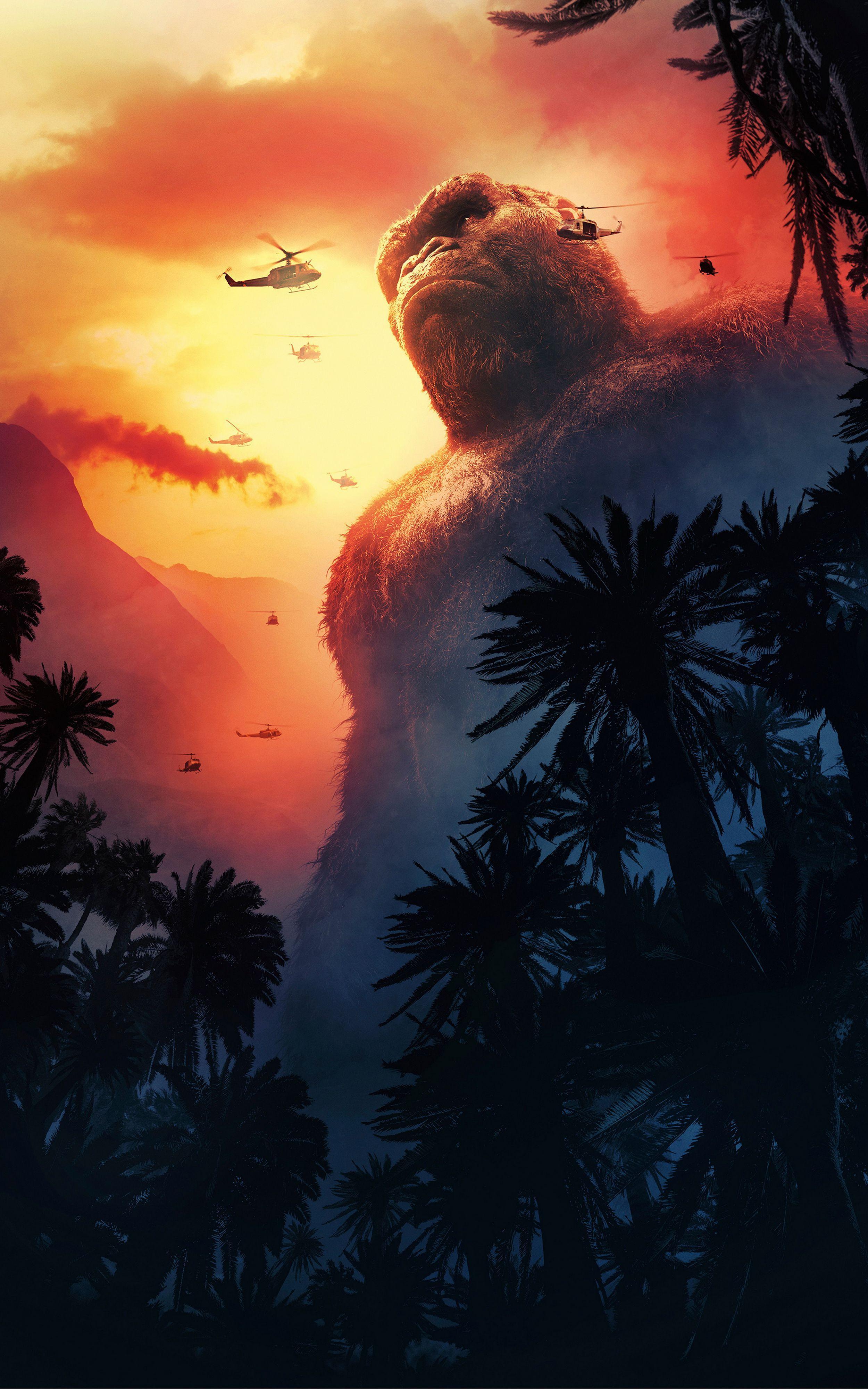 Kong Skull Island King 8K Wallpapers