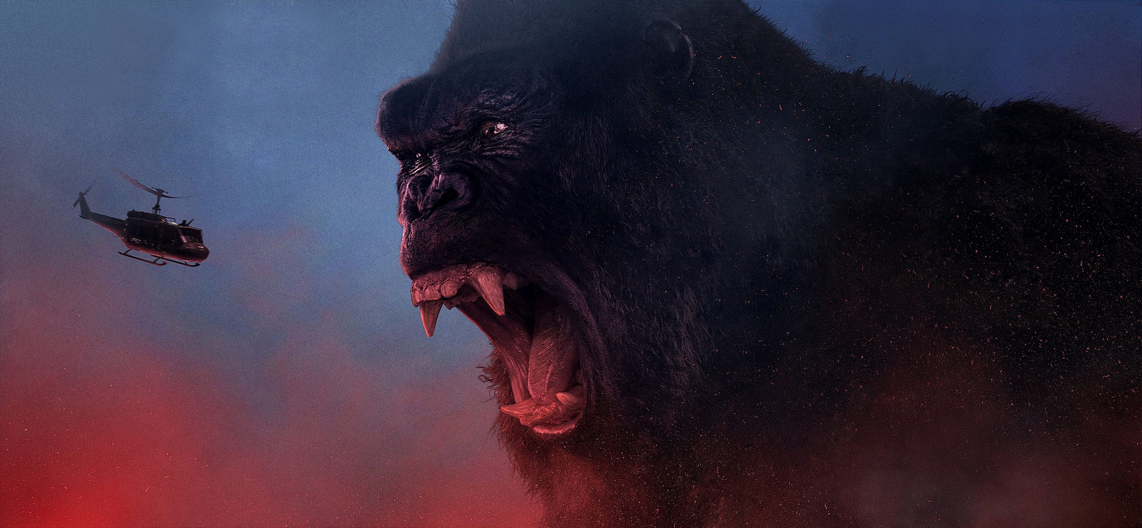 Kong Skull Island King 8K Wallpapers