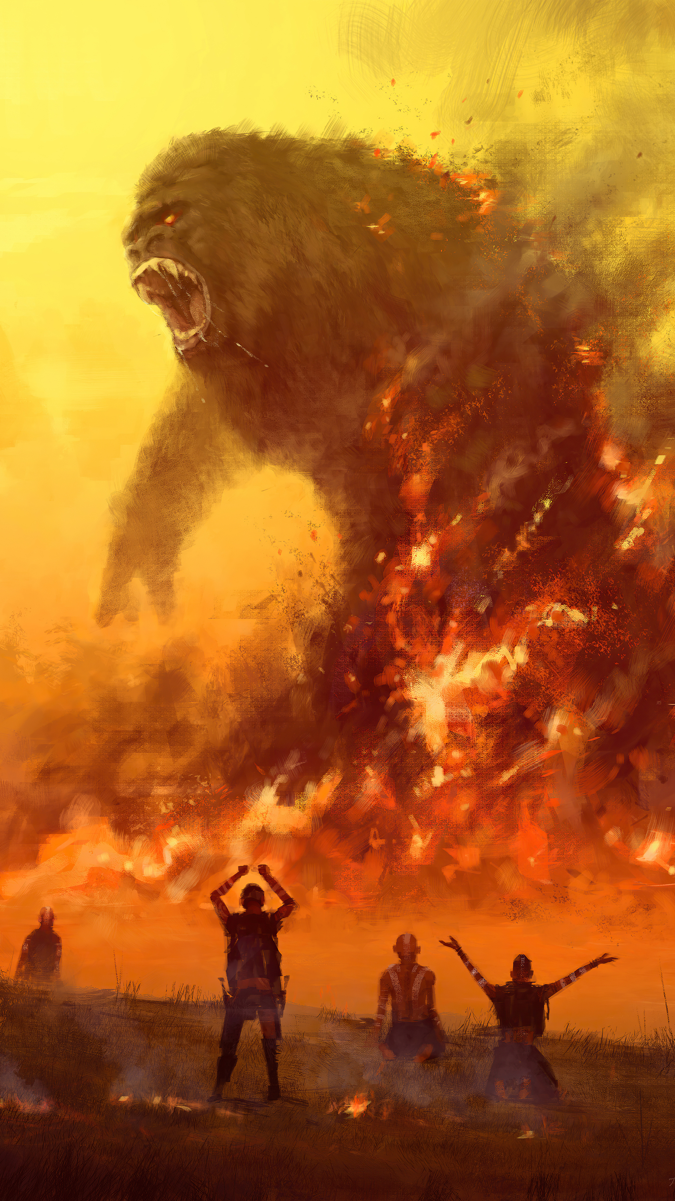 Kong Skull Island King 8K Wallpapers