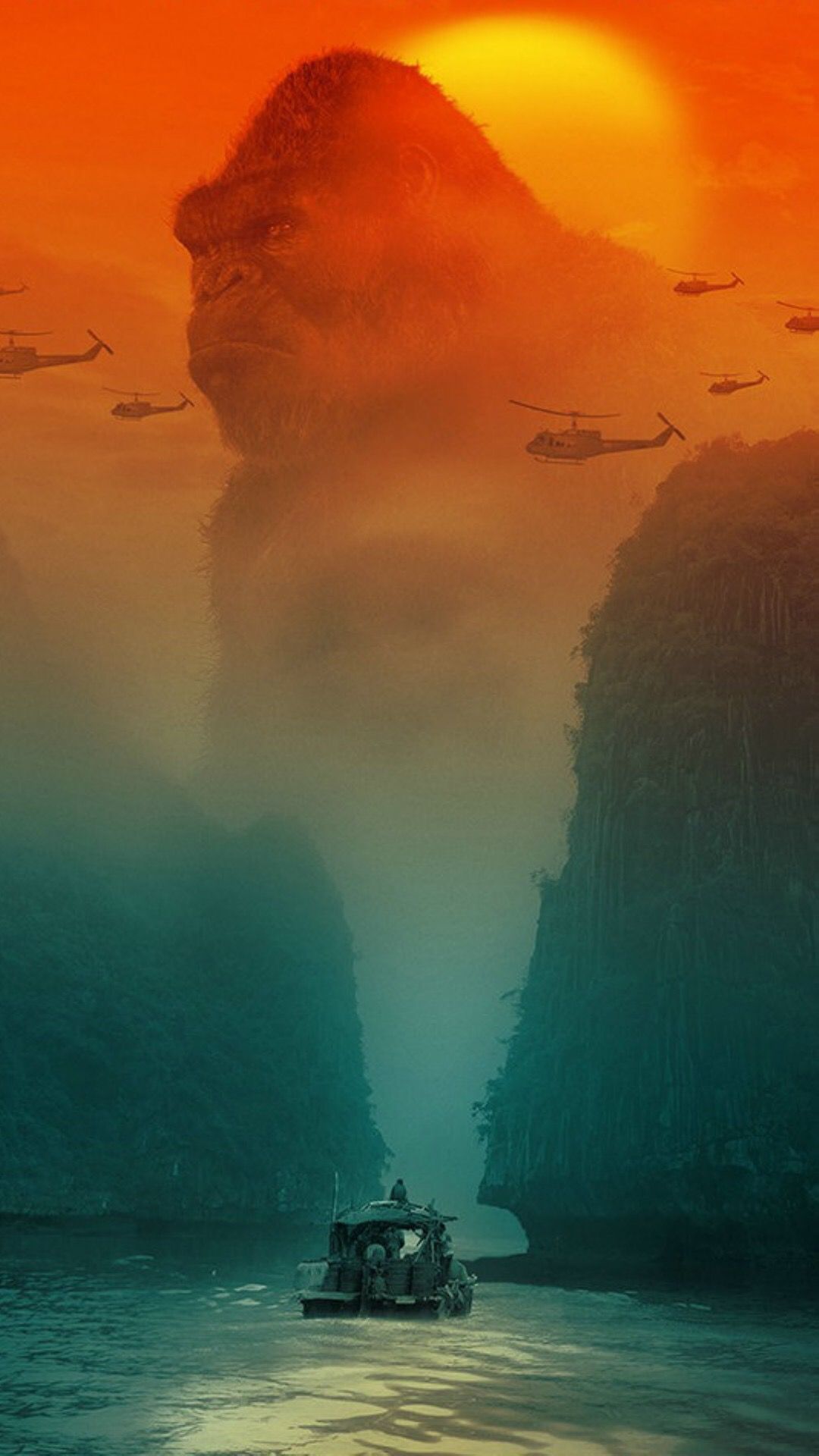 Kong Skull Island King 8K Wallpapers