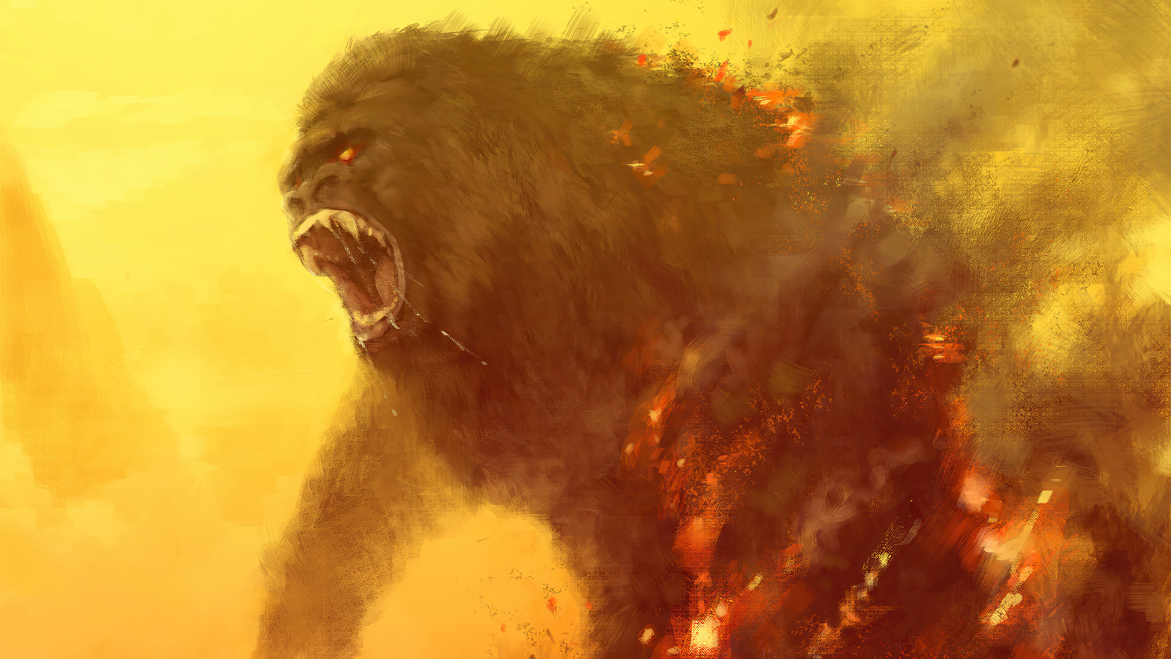 Kong Skull Island King 8K Wallpapers