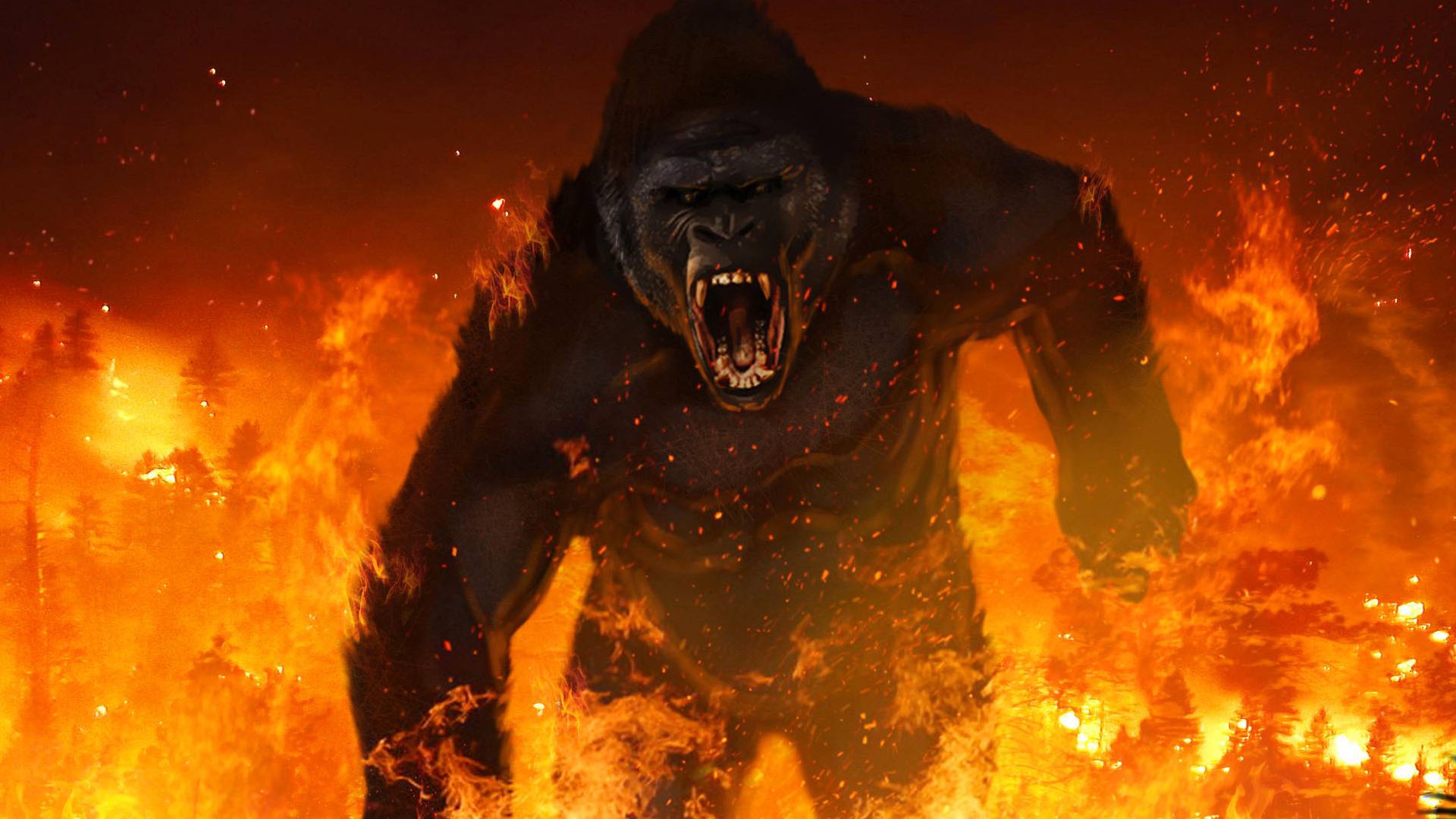 Kong Skull Island King 8K Wallpapers